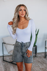 Nicolette Basic Bodysuit - Ivory
