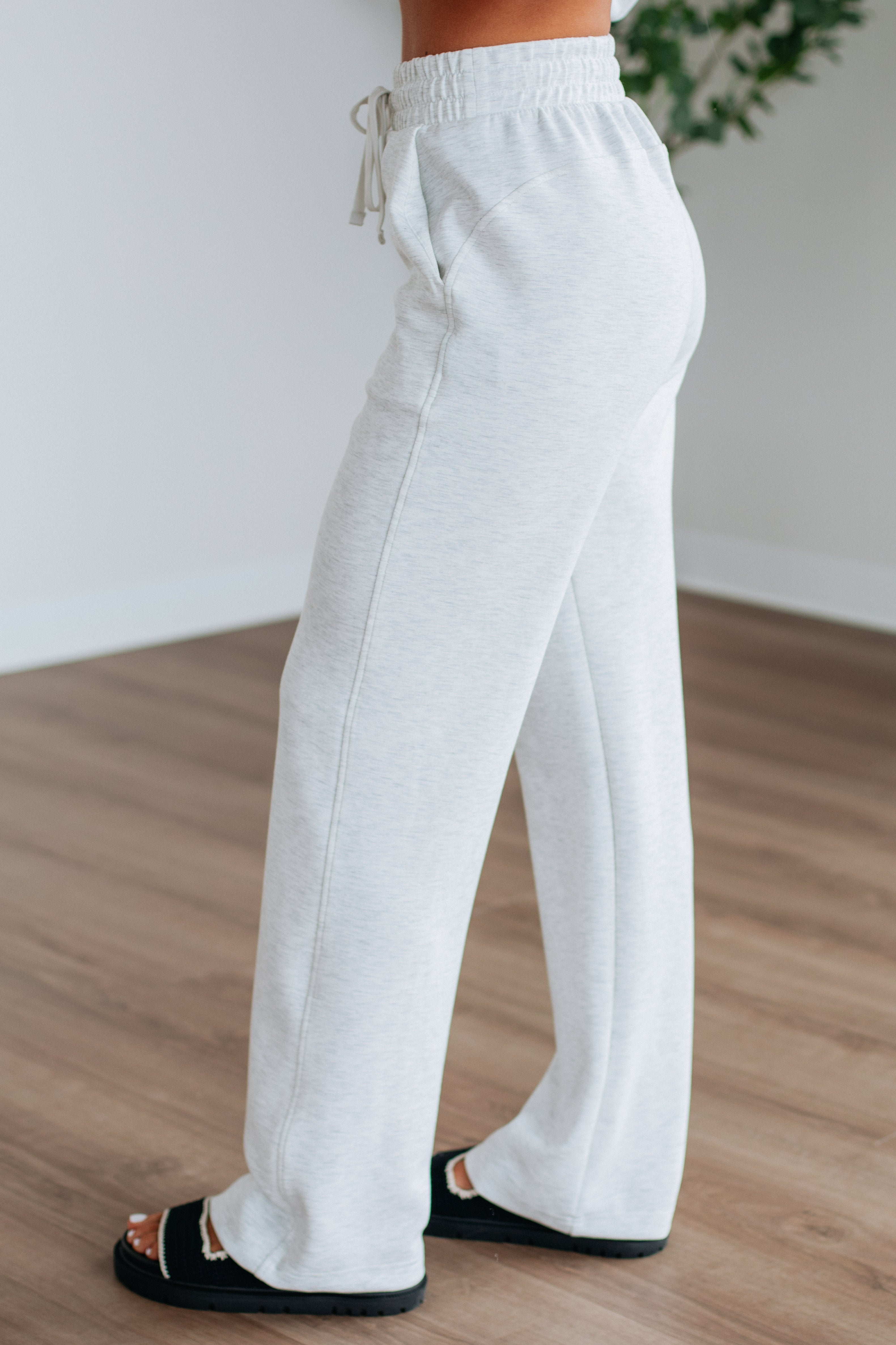Kirsten Lounge Pants - Grey Melange