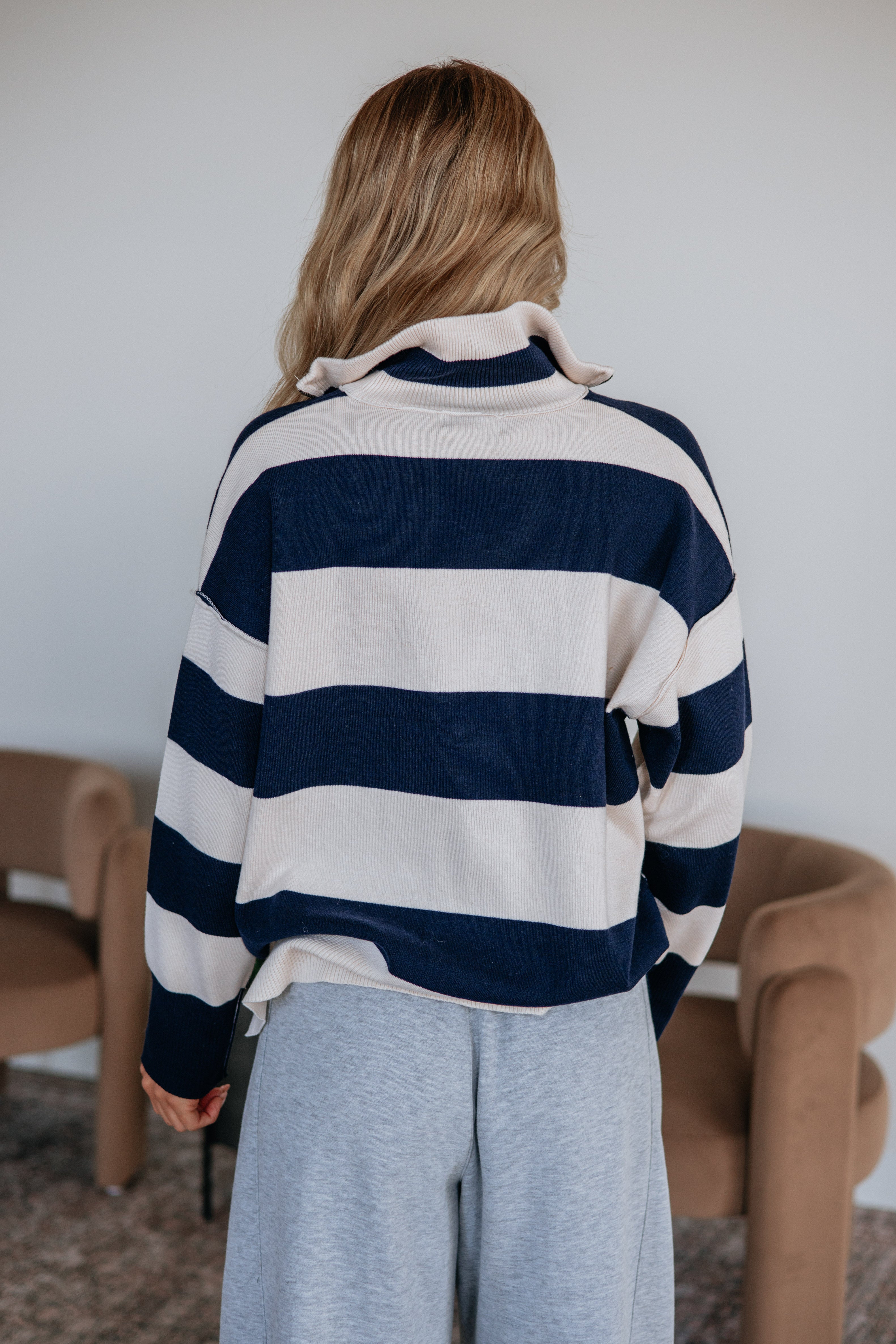 Macy Striped Pullover