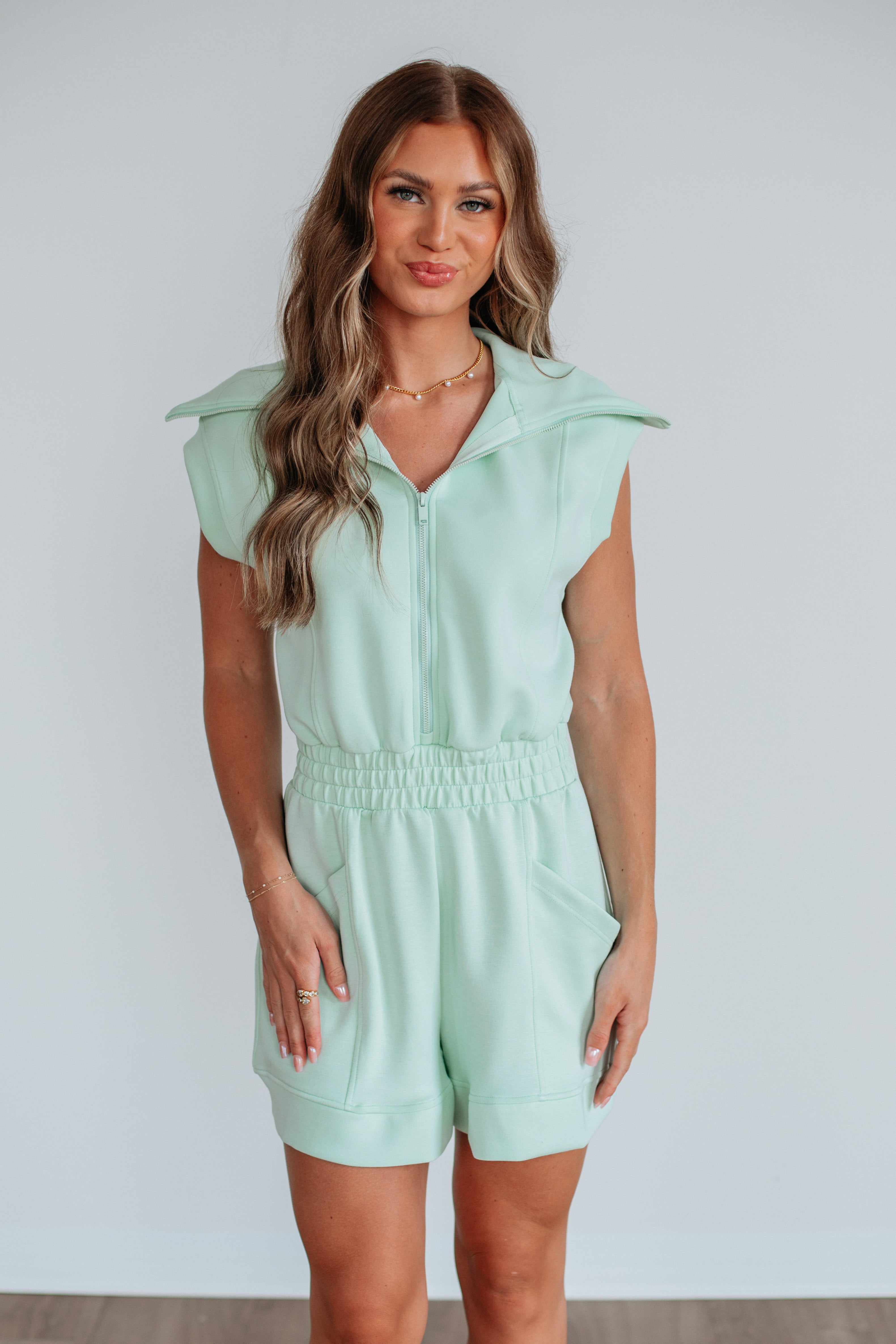 Right Beside You Romper