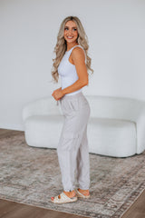 Bodie Cargo Joggers - Stone