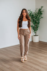 Bodie Cargo Joggers - Dark Sand