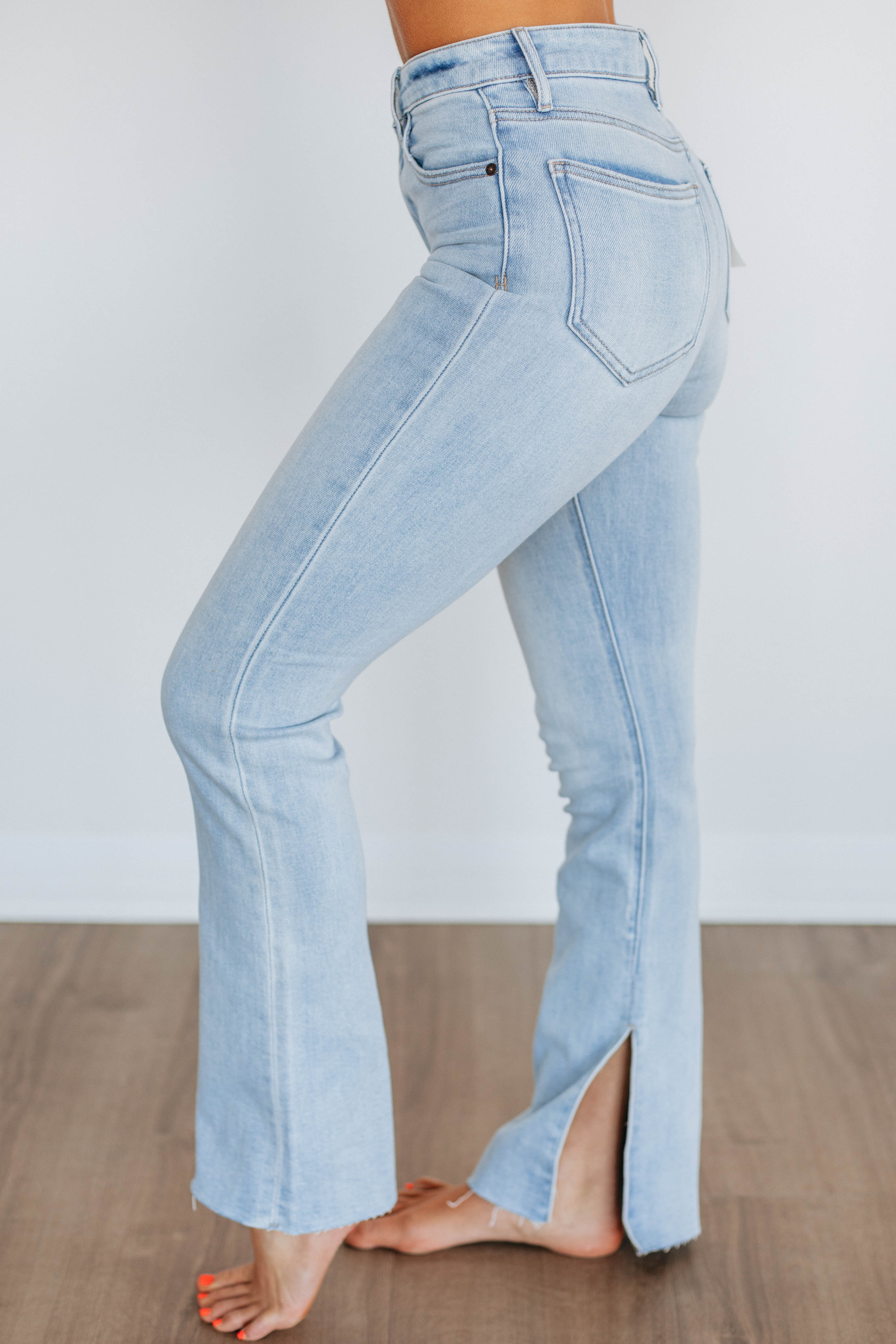 Ryan Hidden Jeans - Light Wash