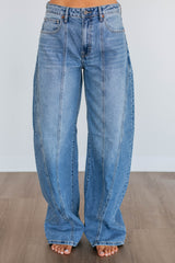 Sammie Hidden Jeans - Medium Wash