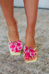 Bahama Bloom Heels