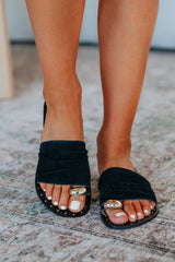 Keep It Current Sandals - Black