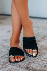 Keep It Current Sandals - Black