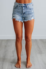 Kaia KanCan Shorts - Medium Wash