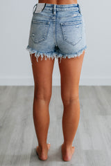 Kaia KanCan Shorts - Medium Wash