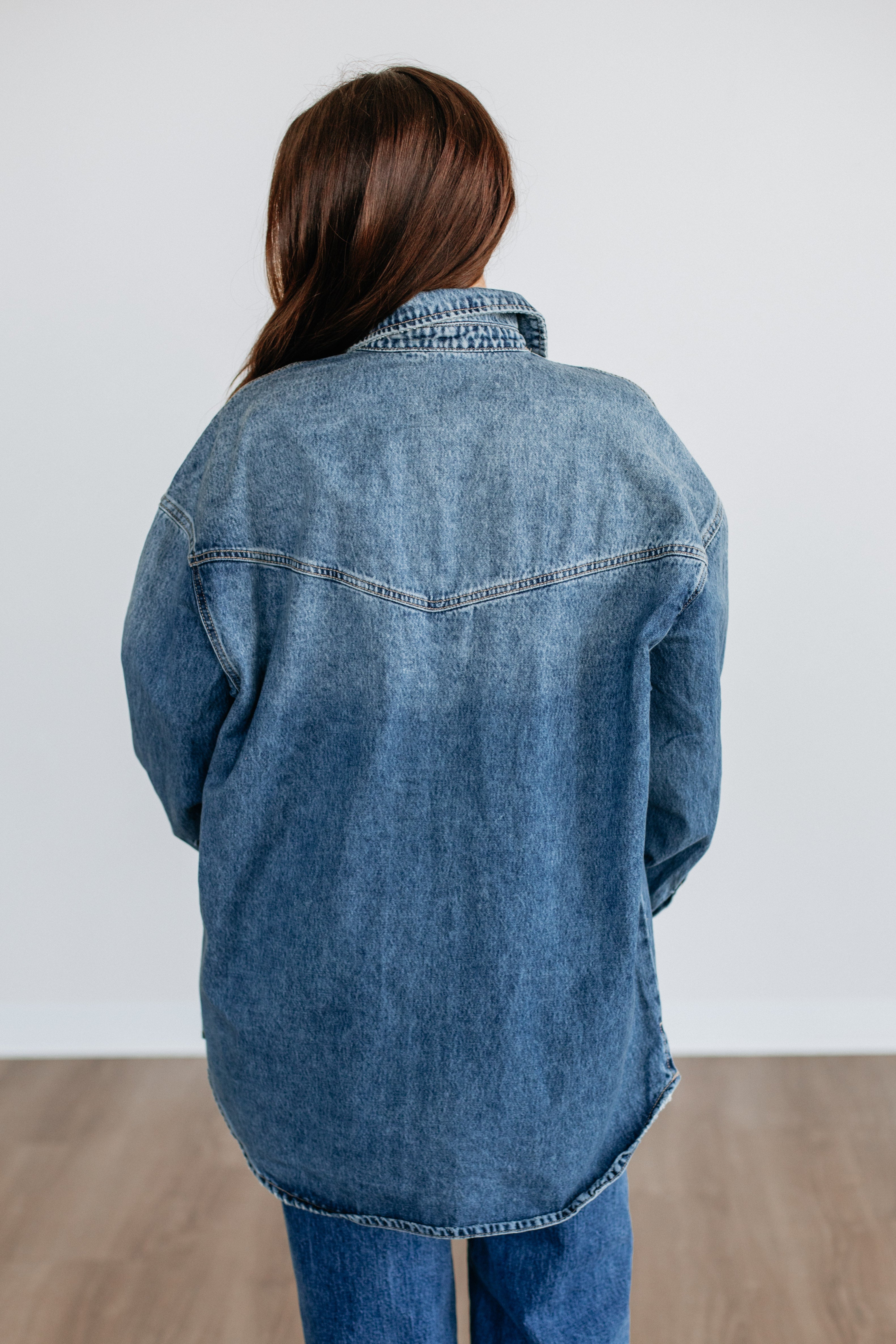 Sidnee Hidden Denim Jacket
