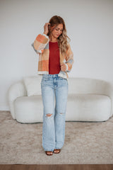 Reina Colorblock Cardigan