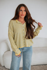 Maegan Striped Cardigan