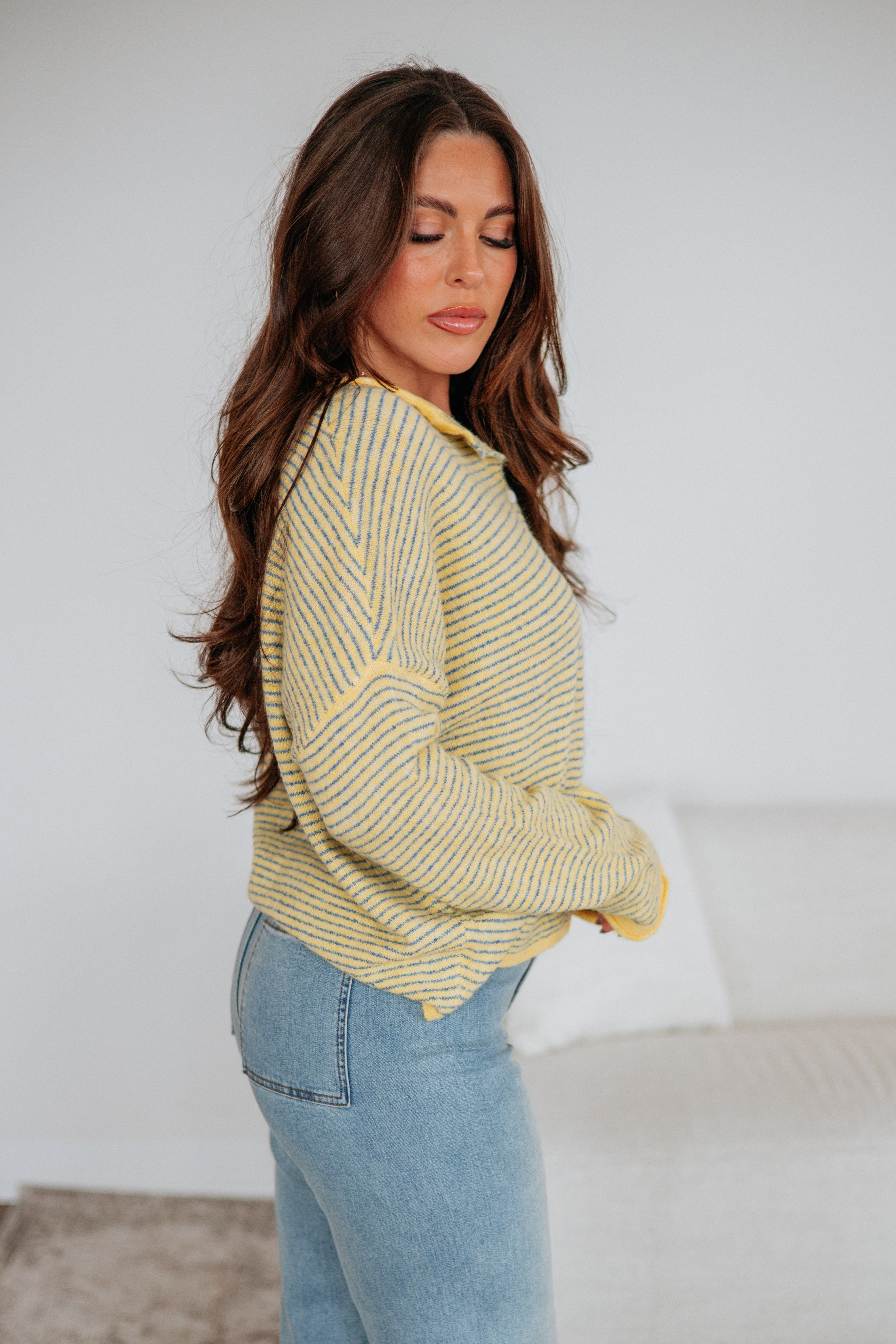 Maegan Striped Cardigan