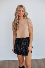 Maelie Sequin Skirt