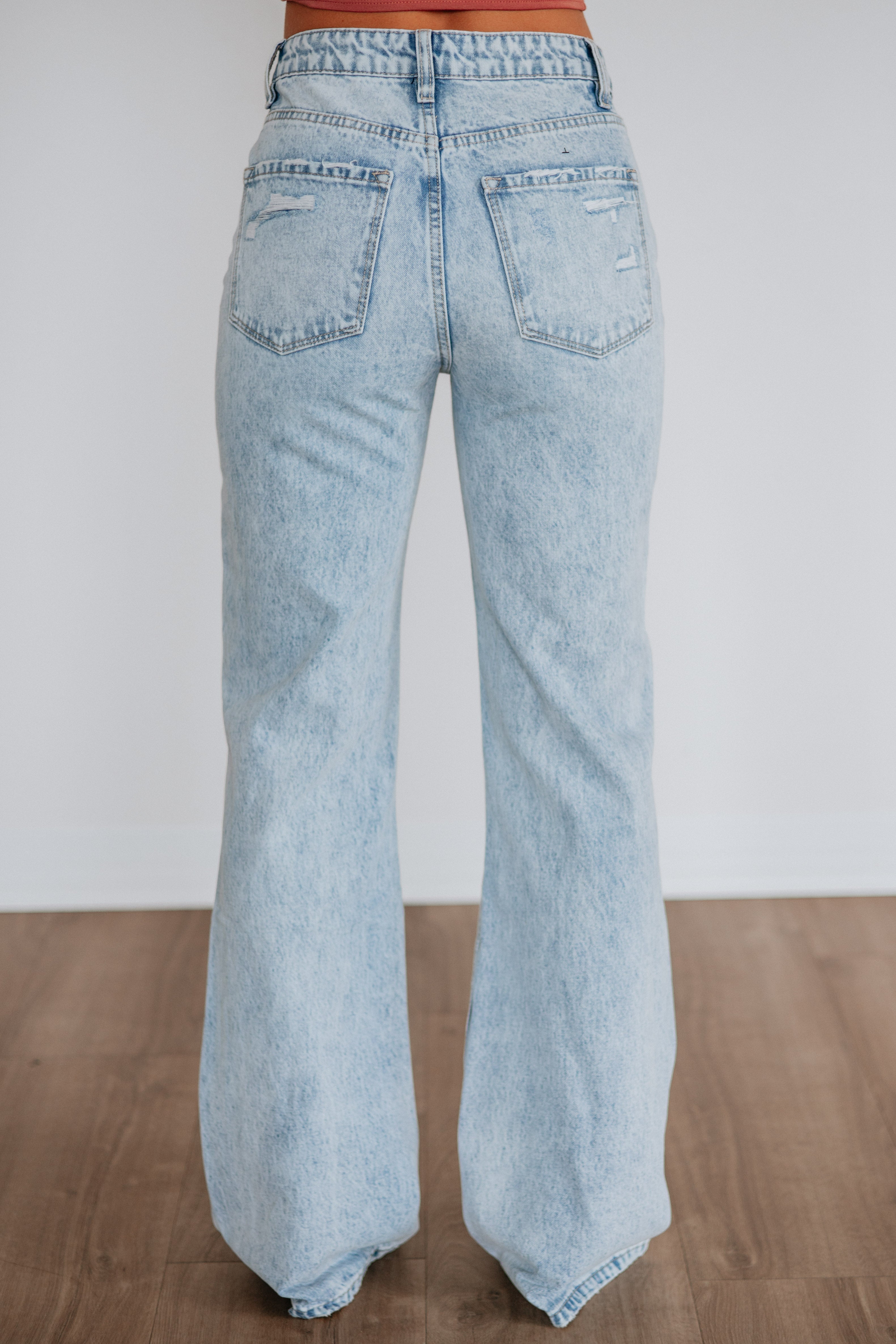 Thea Flying Monkey Jeans - Vintage Light Wash