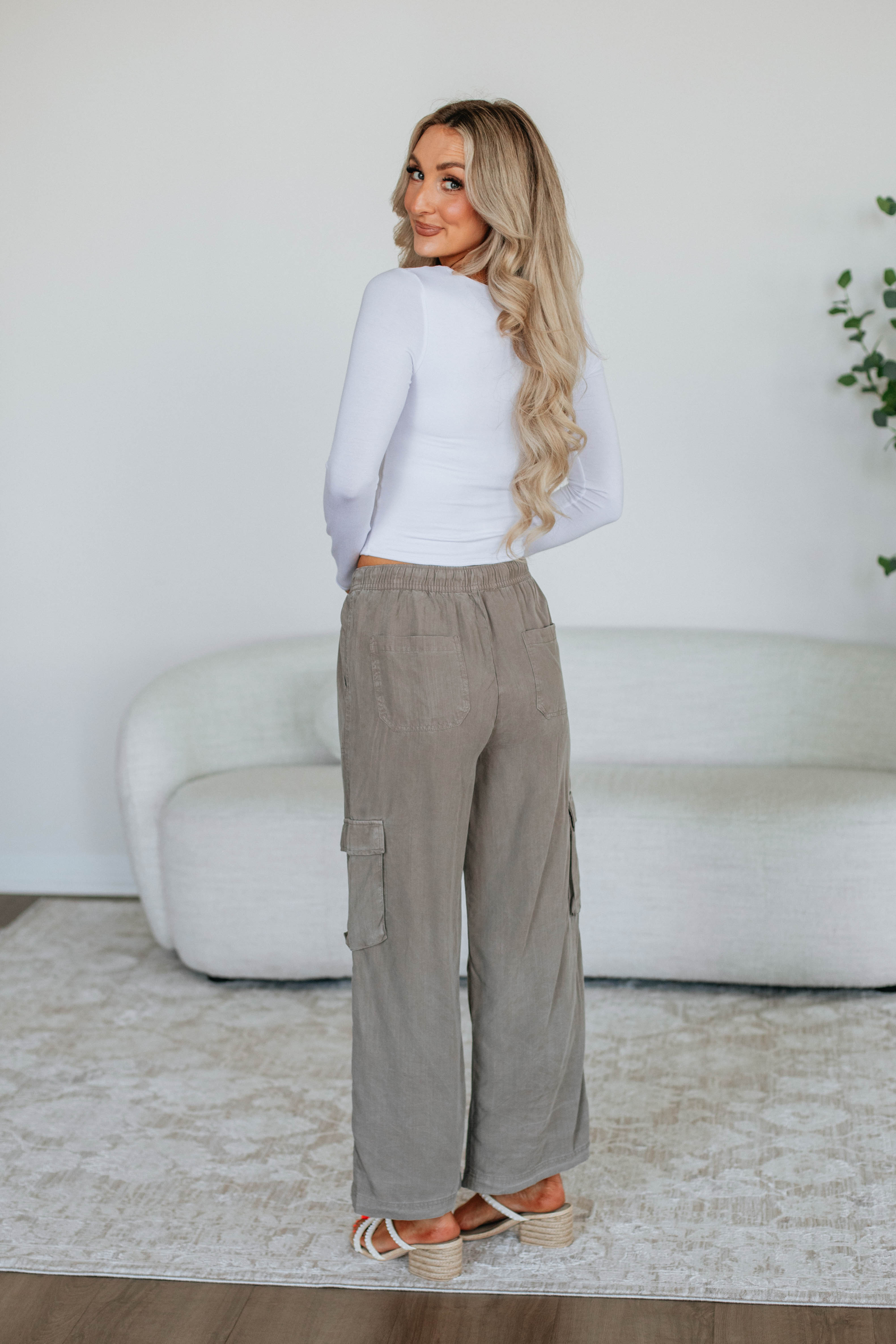 Wylie Cargo Pants - Taupe