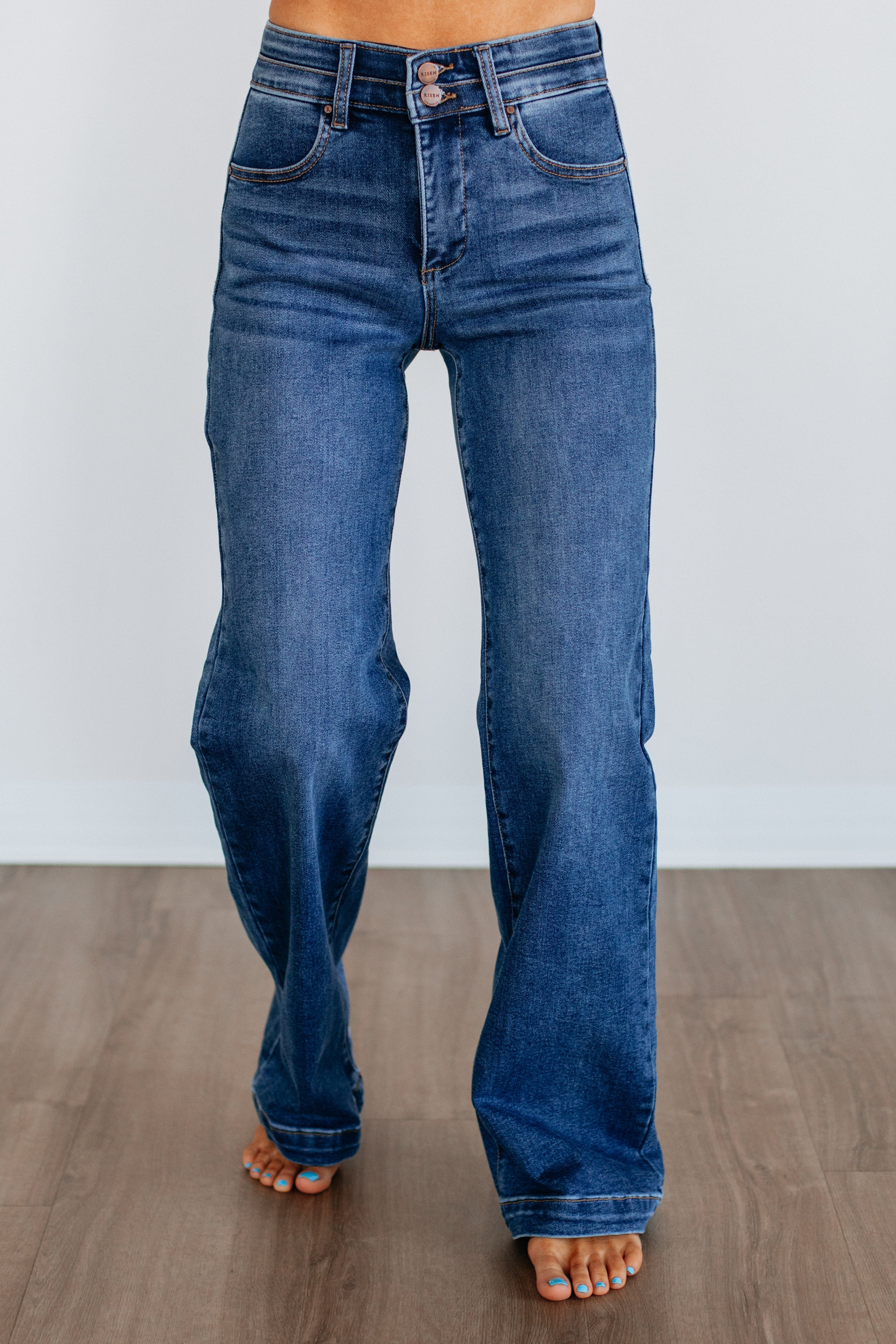 Kamiah Risen Jeans - Medium Wash