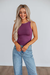 Ariel Basic Tank - Plum