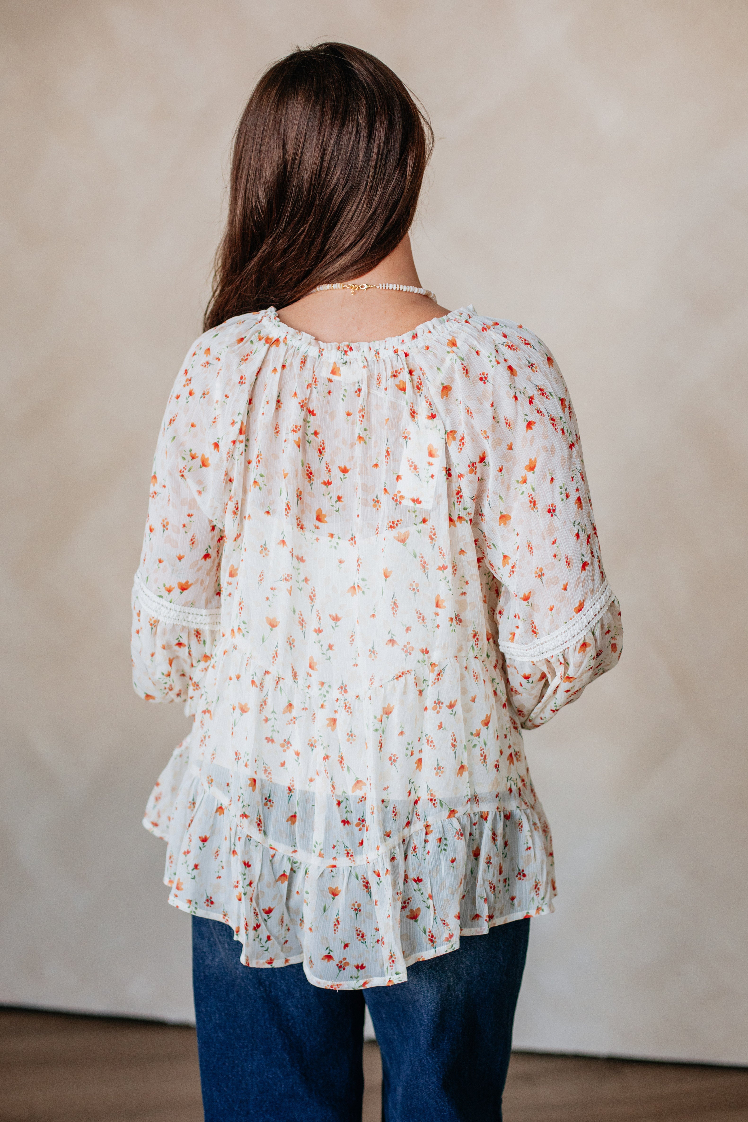 Astriella Floral Top