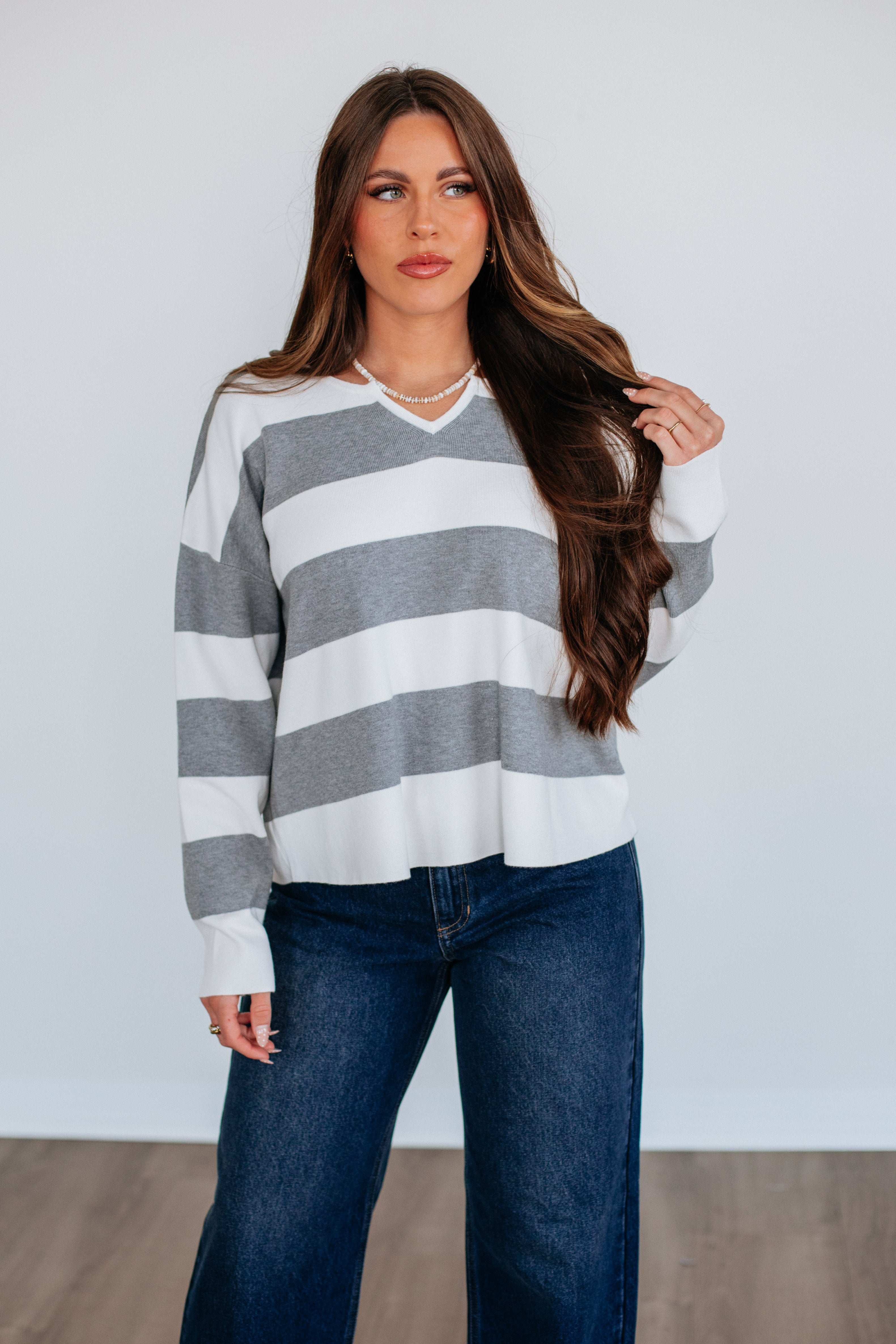 Janise Striped Sweater