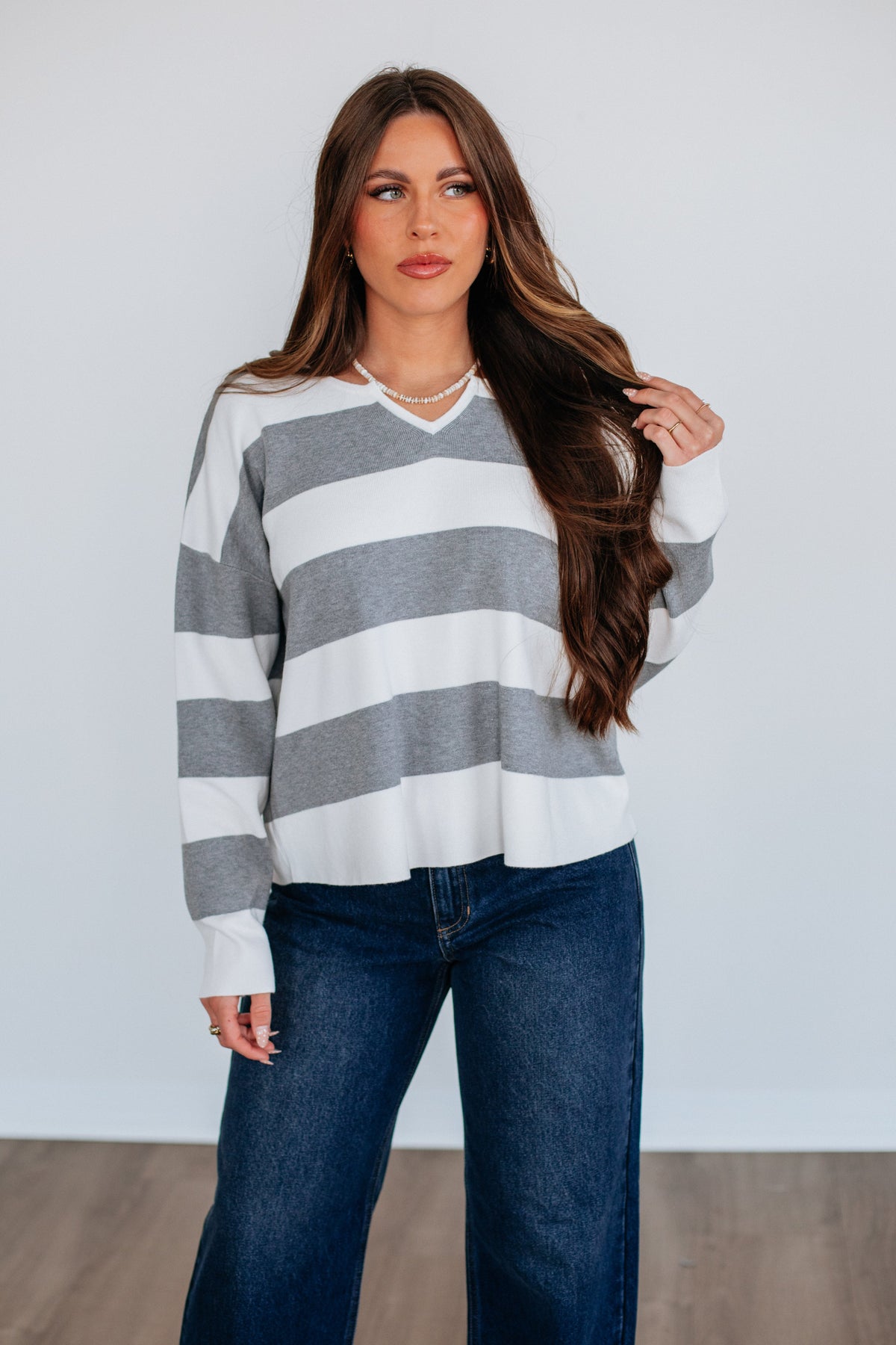 Janise Striped Sweater