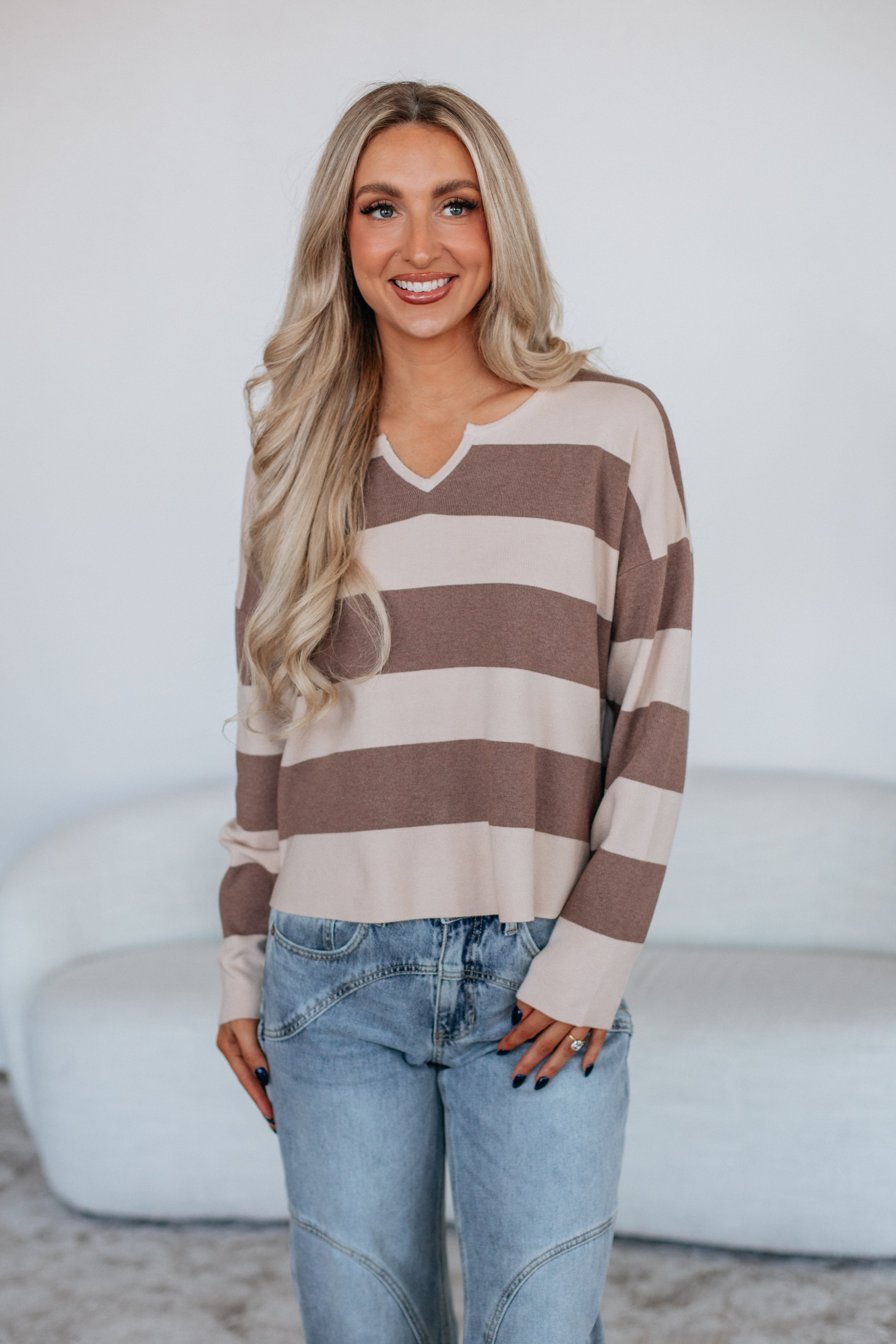 Janise Striped Sweater