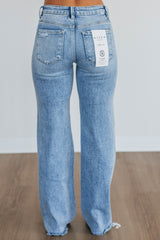 Adelyn Risen Jeans - Light Wash