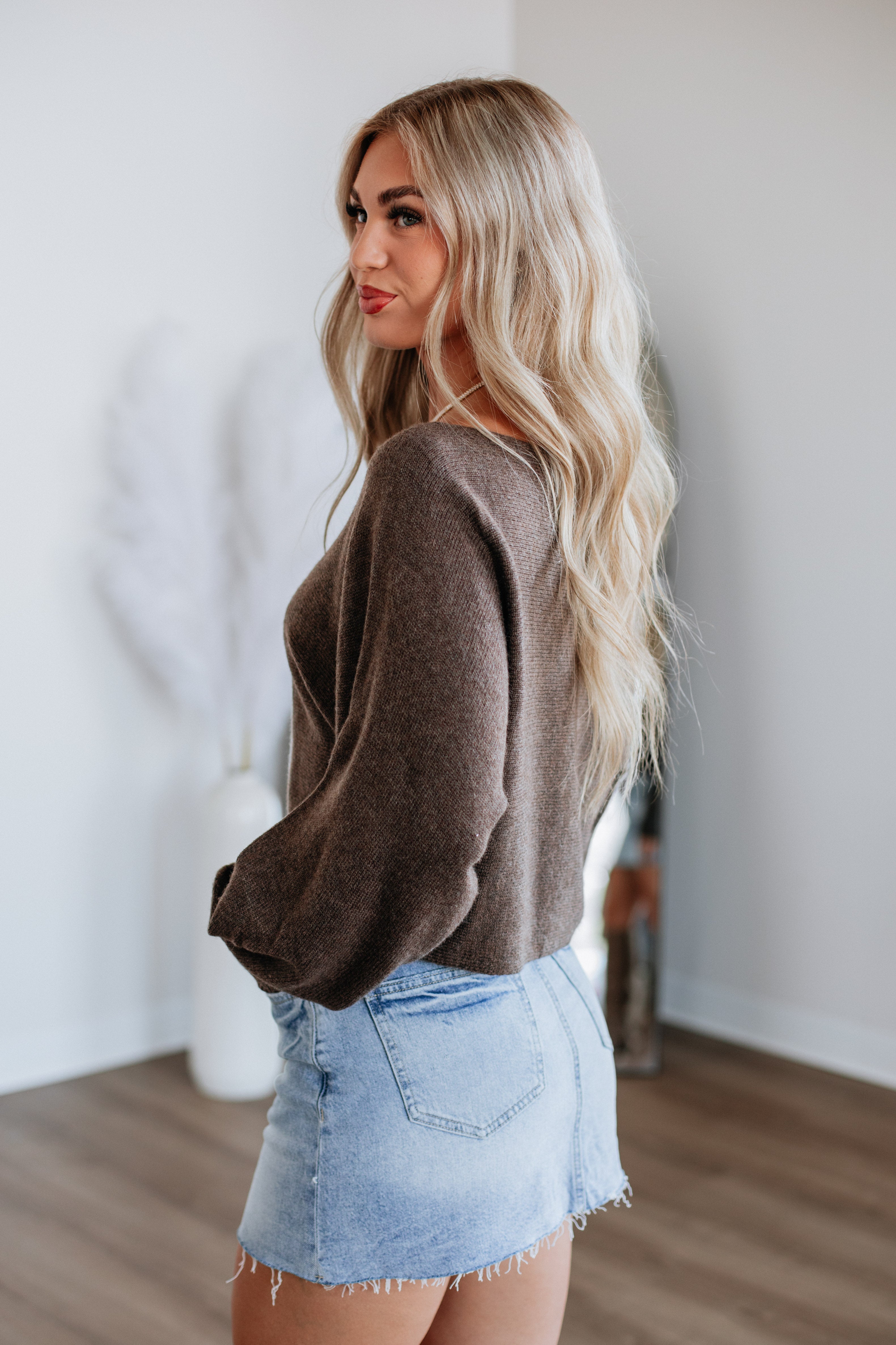 Laynie Mica Denim Skirt