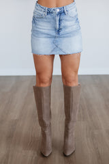 Laynie Mica Denim Skirt