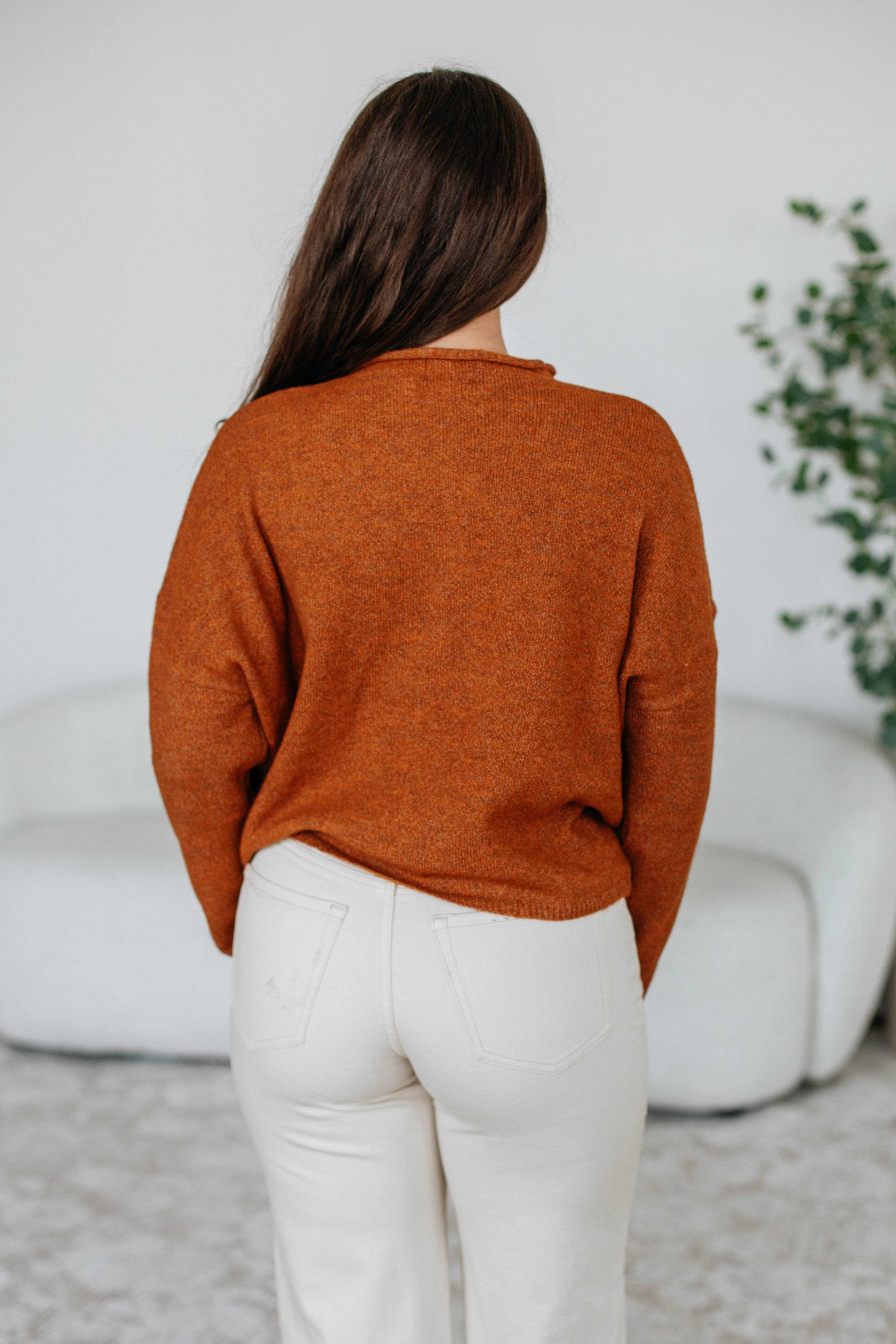 Brooke Cardigan - Rust