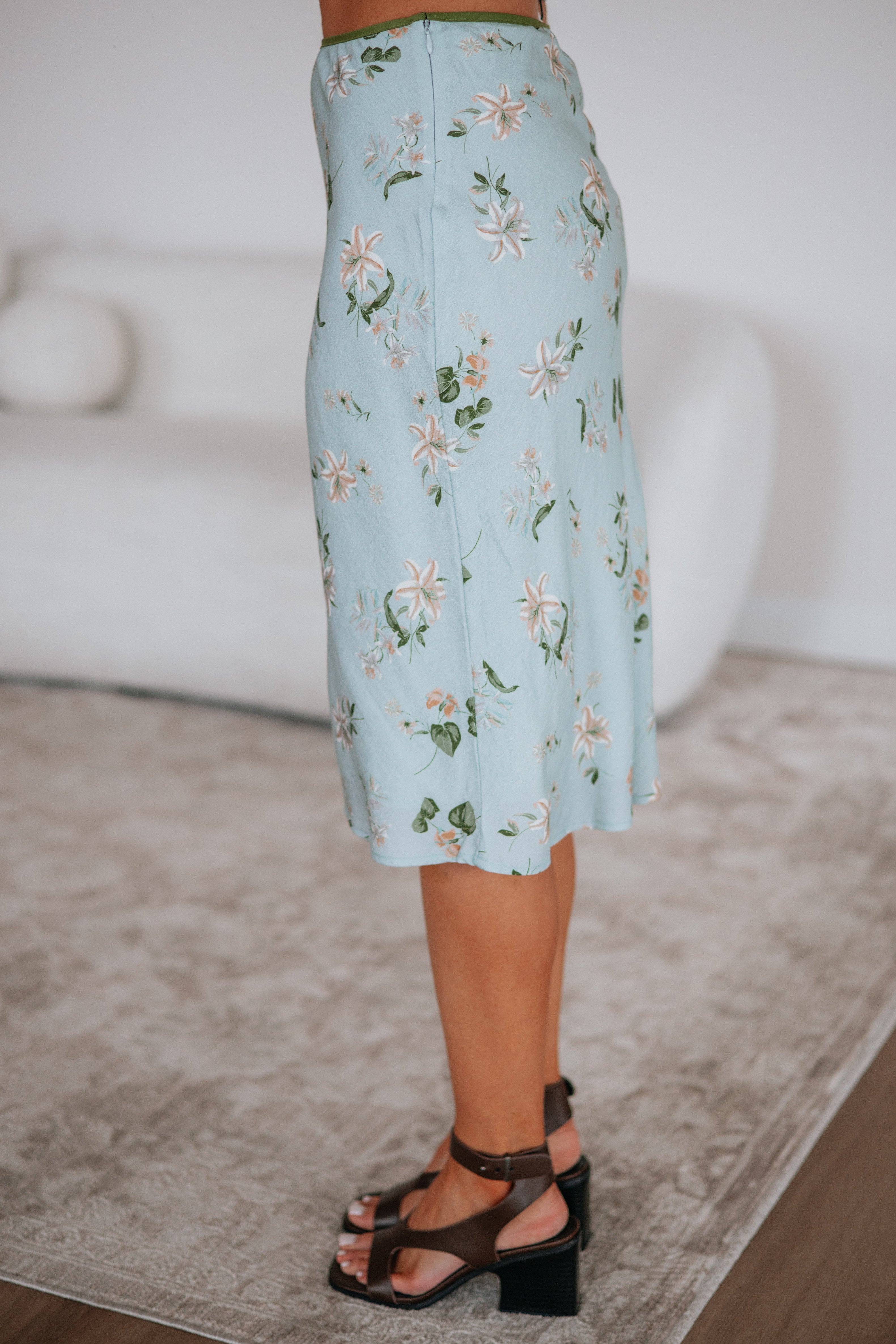 Spring Fling Midi Skirt