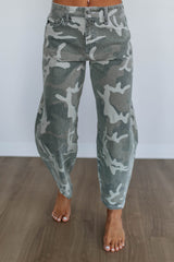 Razlyn KanCan Jeans - Camouflage