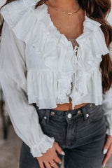 Maria Ruffled Top