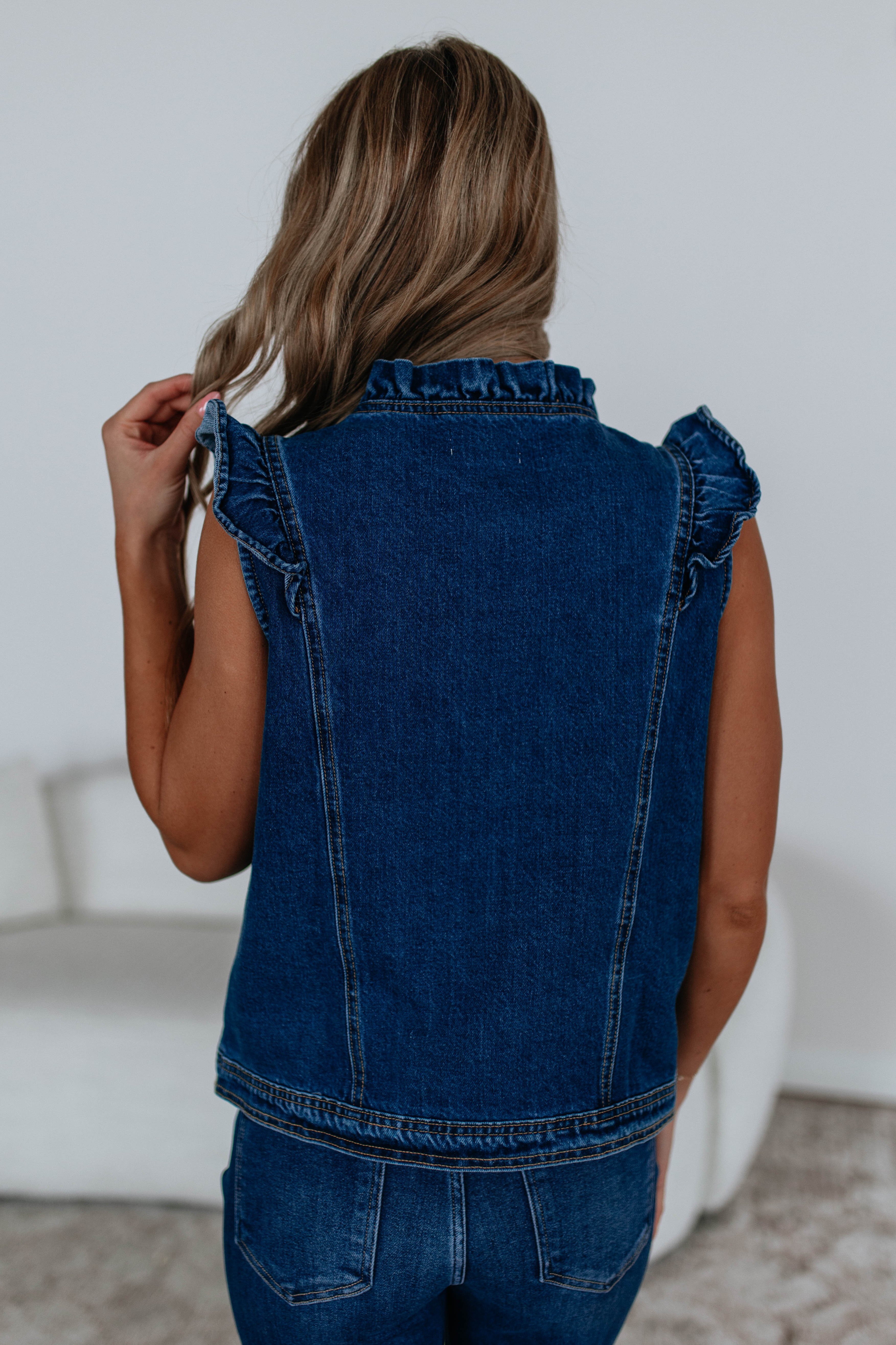 Aleah Denim Vest