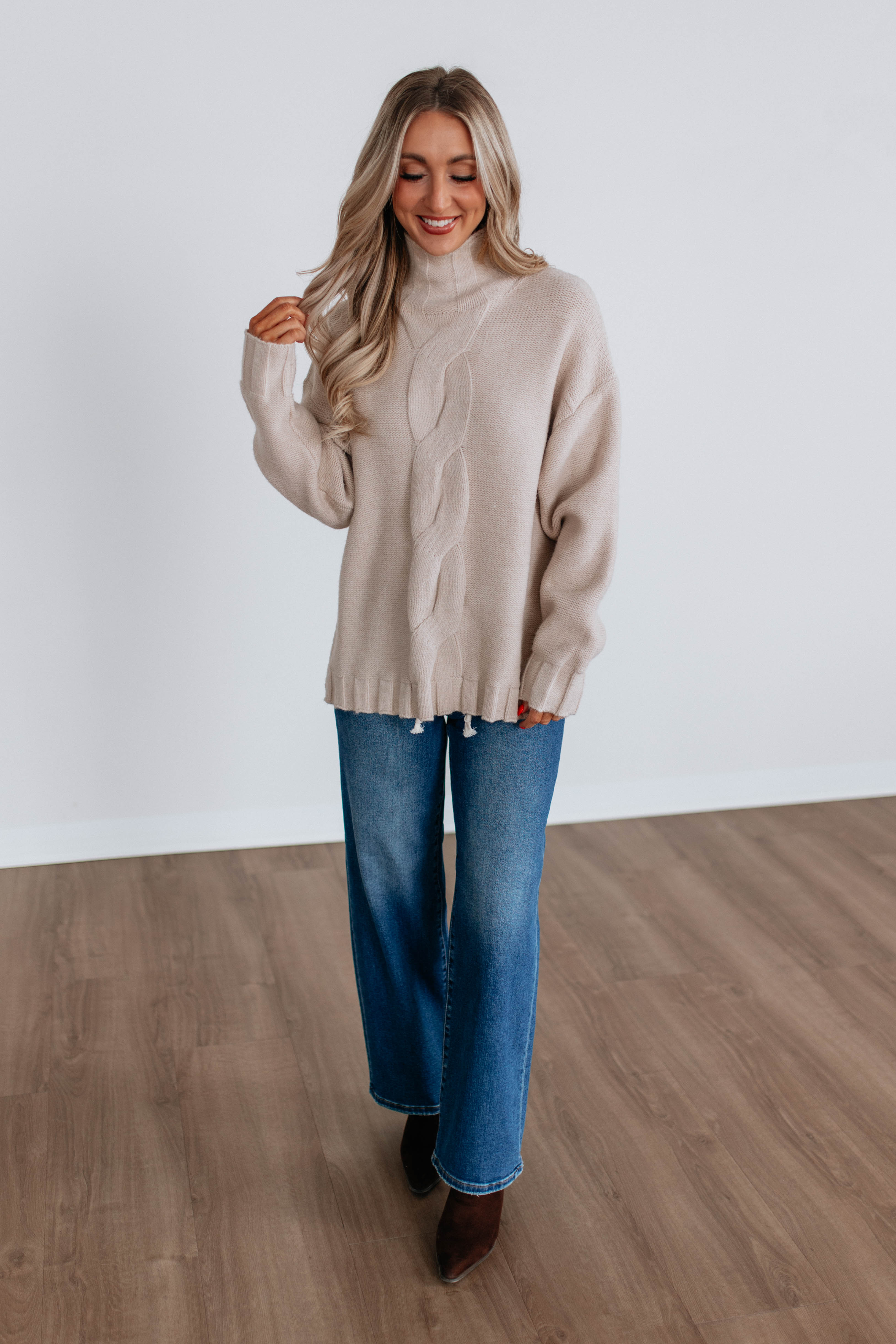 Estelle Cable Knit Sweater