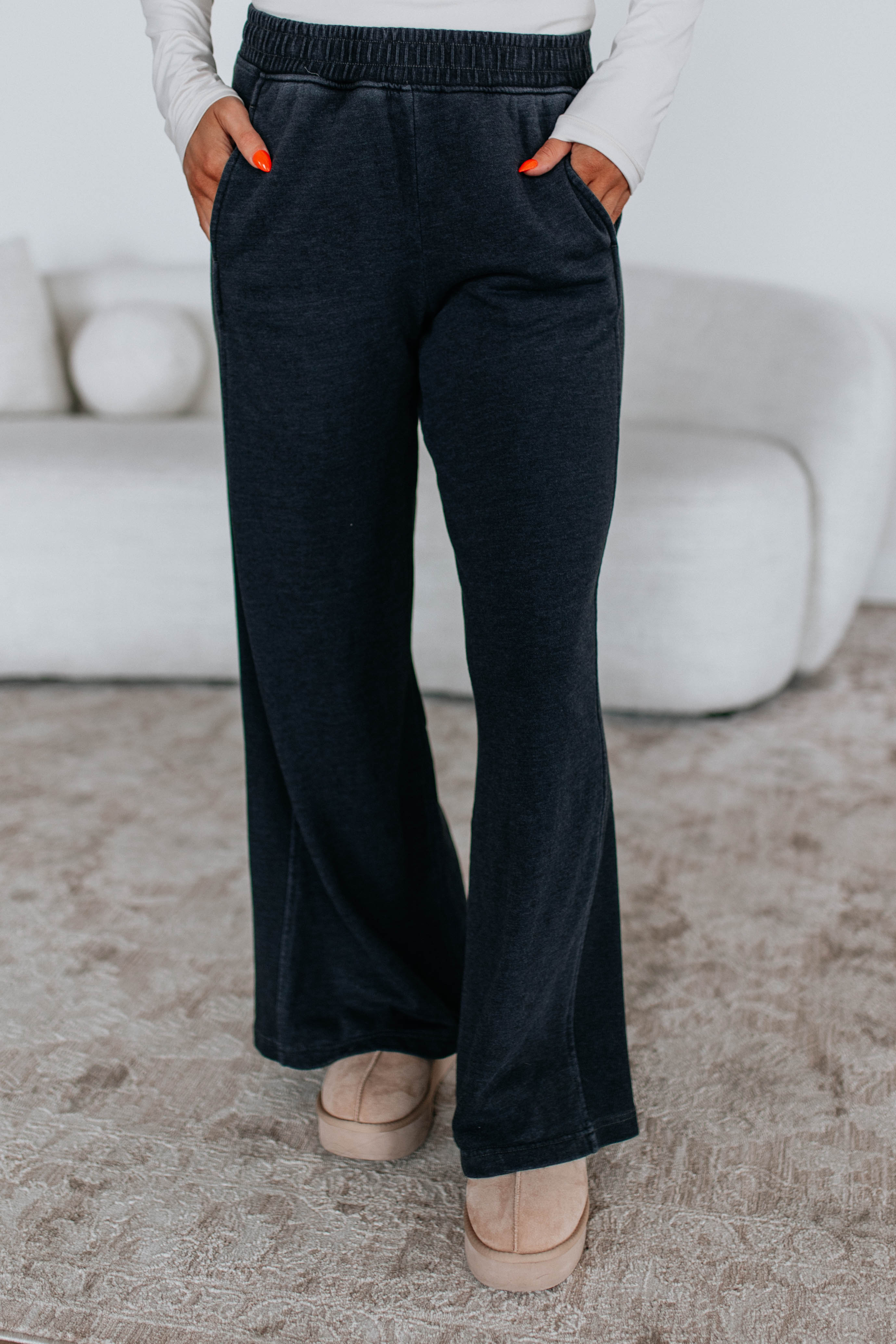 Rayn Lounge Pants - Vintage Black