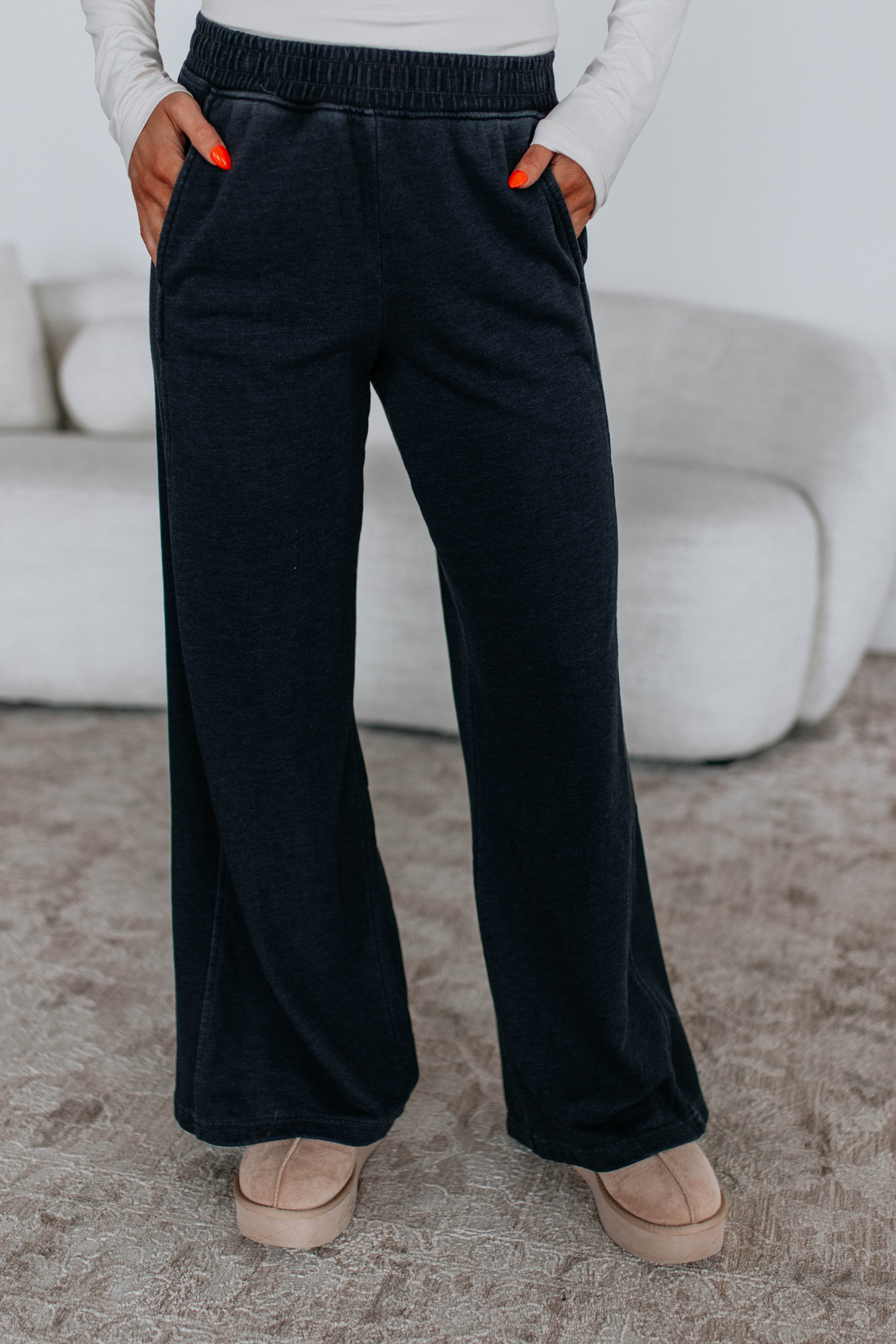 Rayn Lounge Pants - Vintage Black