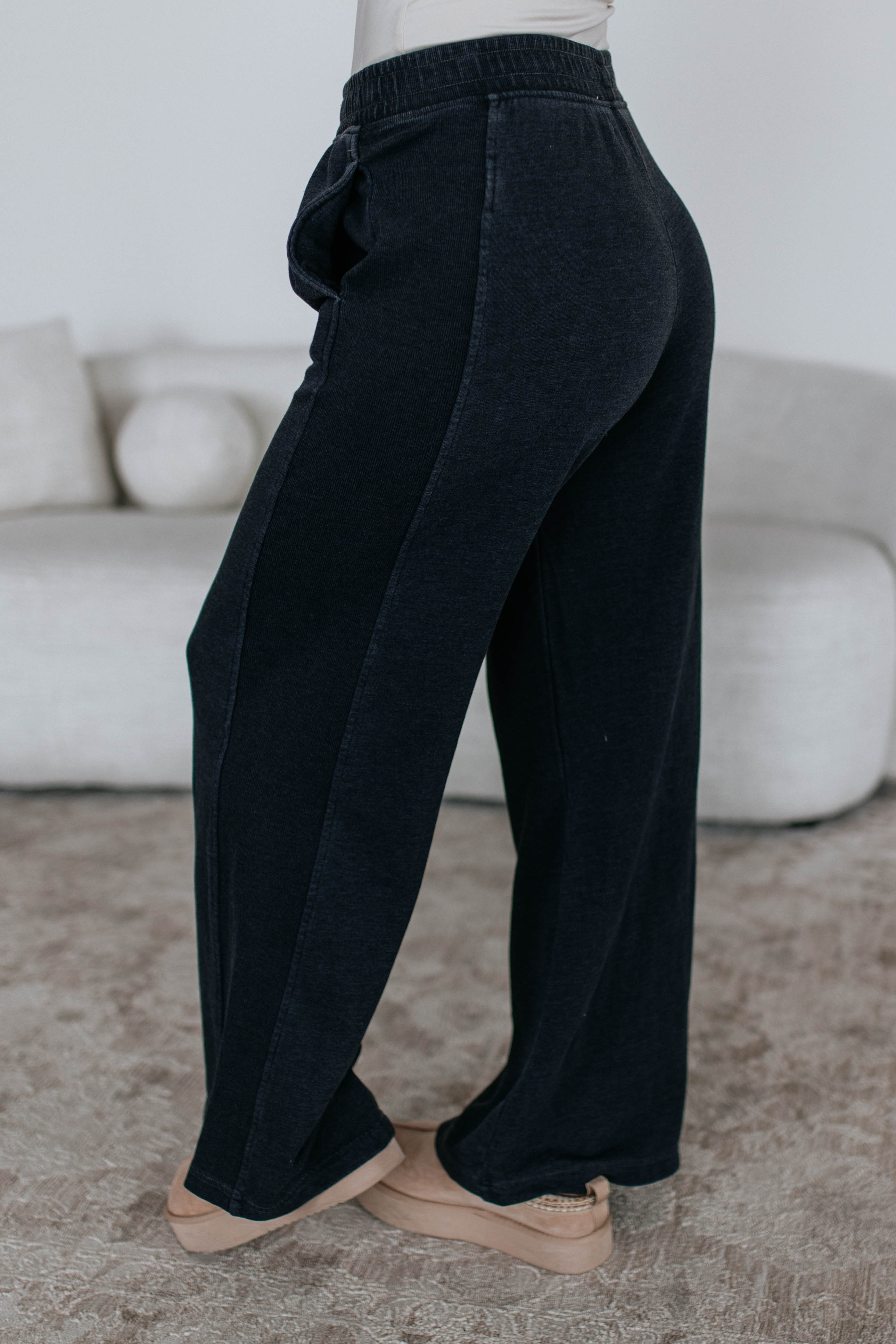 Rayn Lounge Pants - Vintage Black