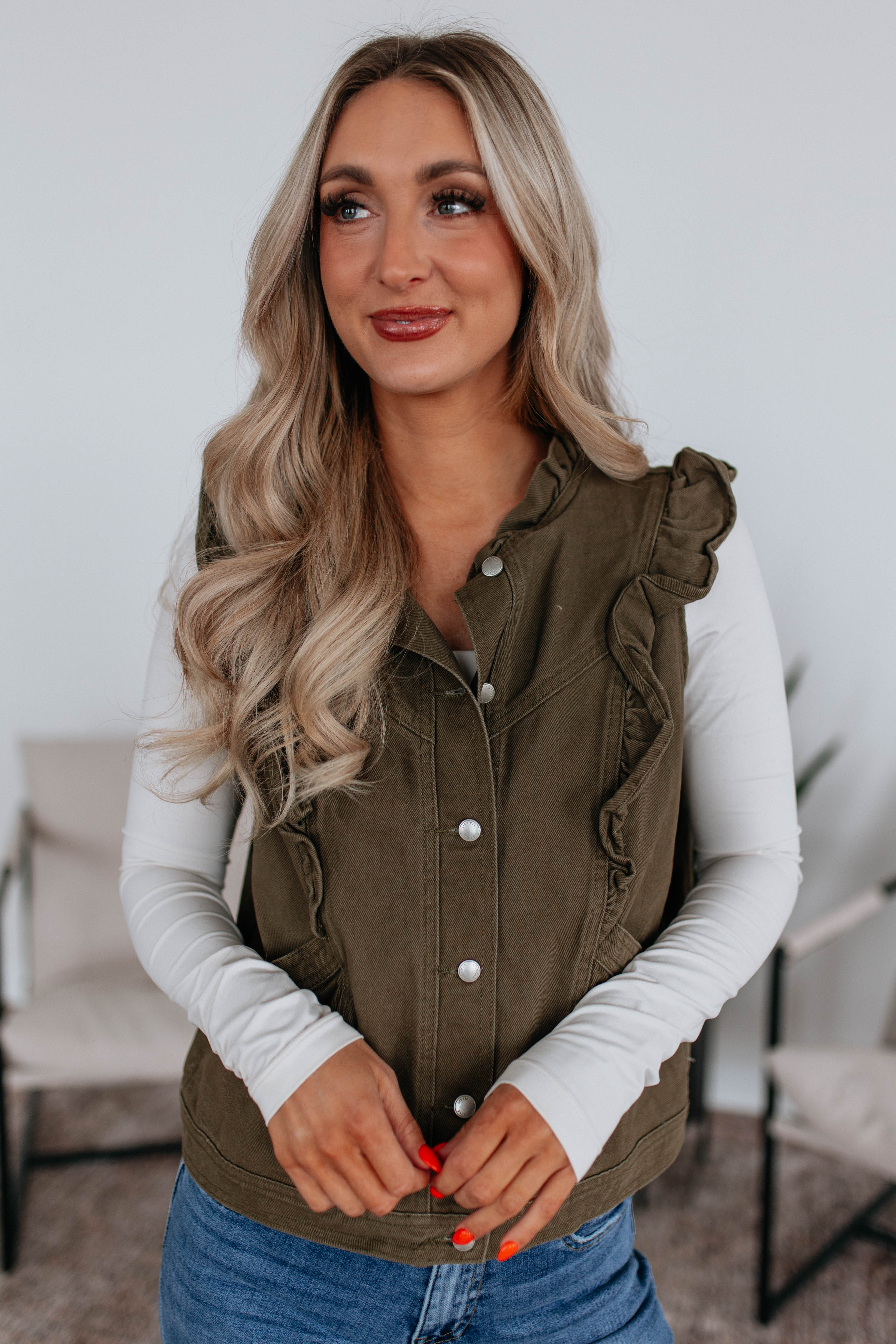 Aleah Denim Vest