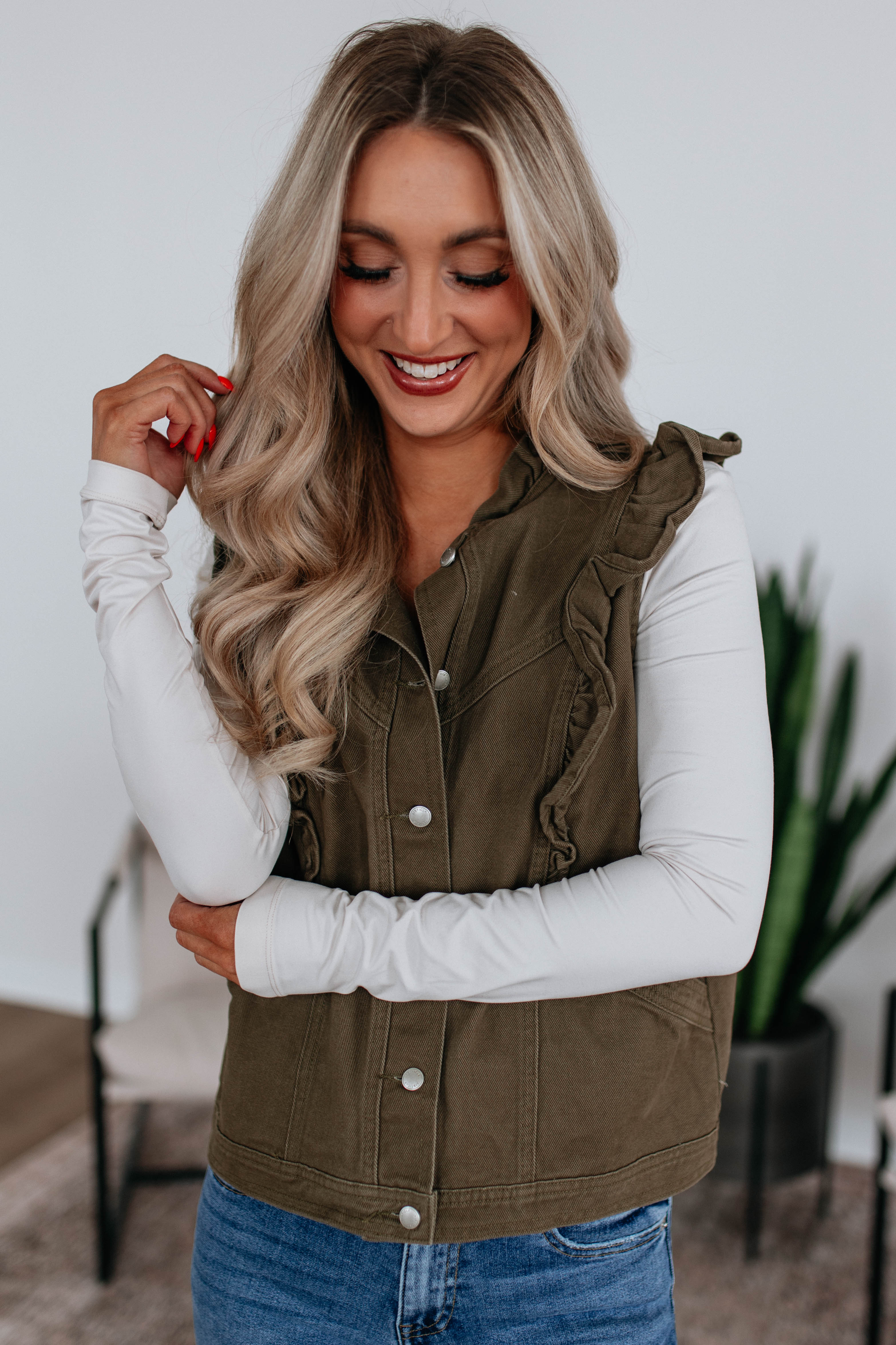Aleah Denim Vest