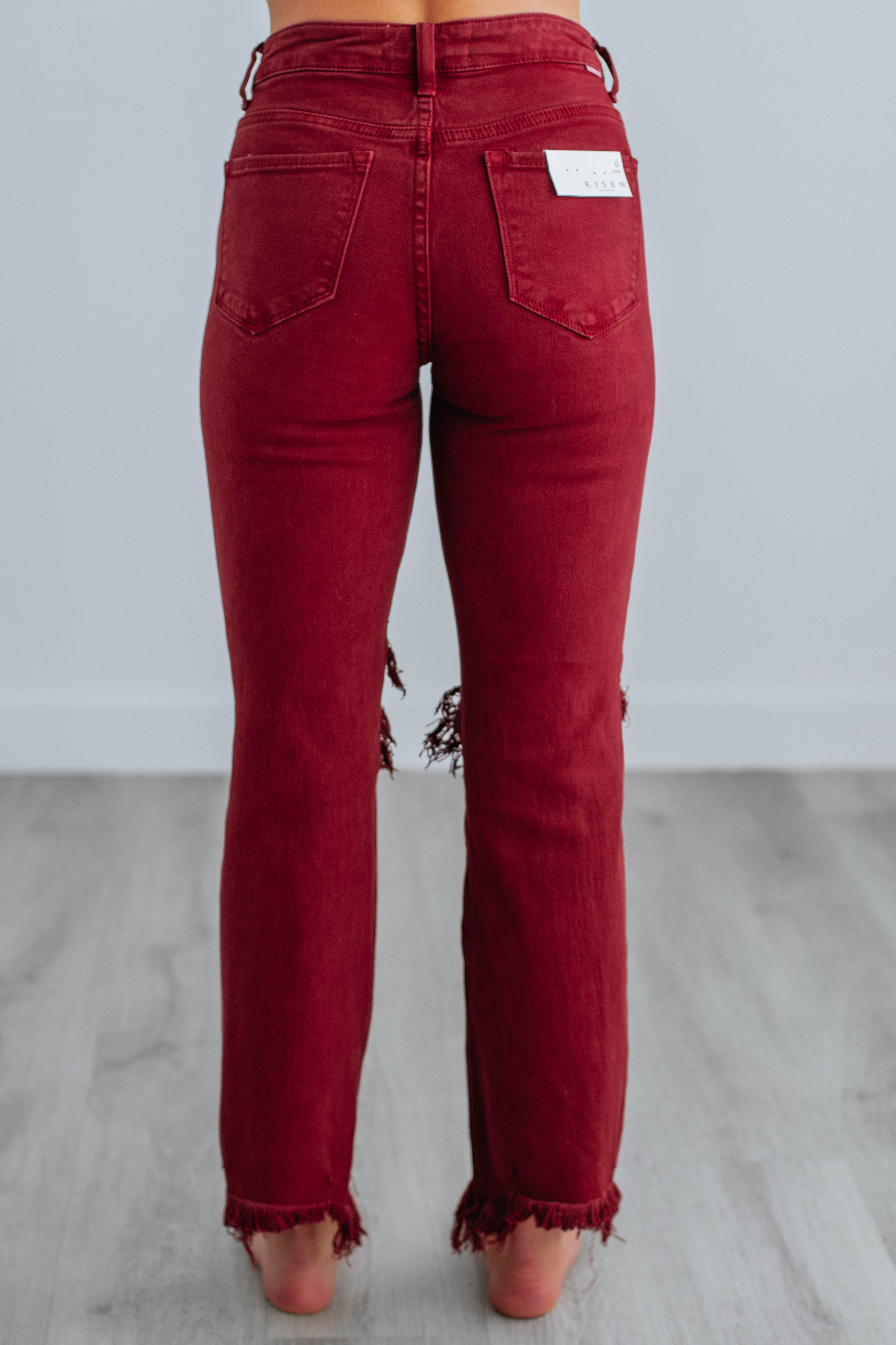 Willow Risen Jeans - Wine