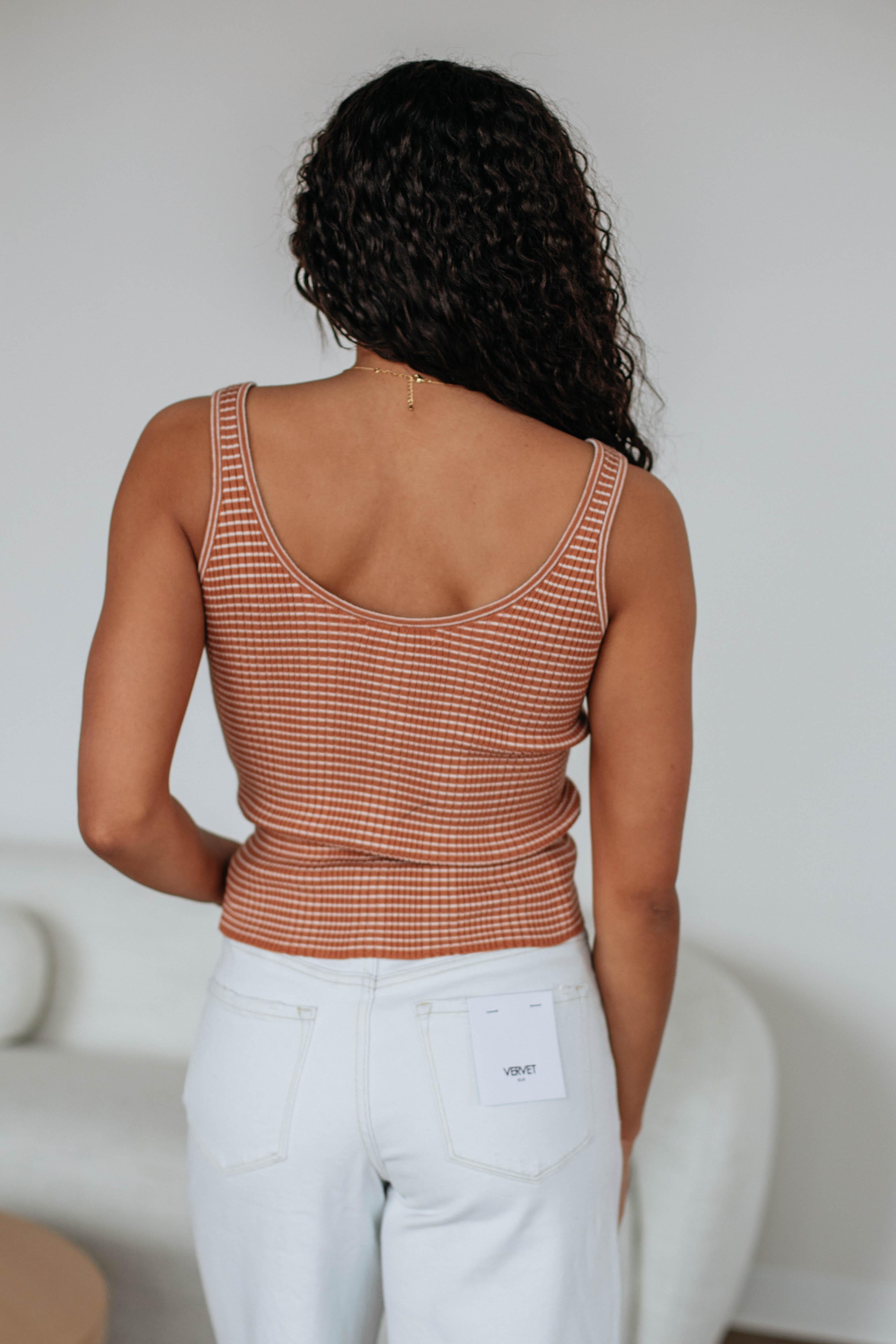 Wilson Henley Tank - Clay Mix