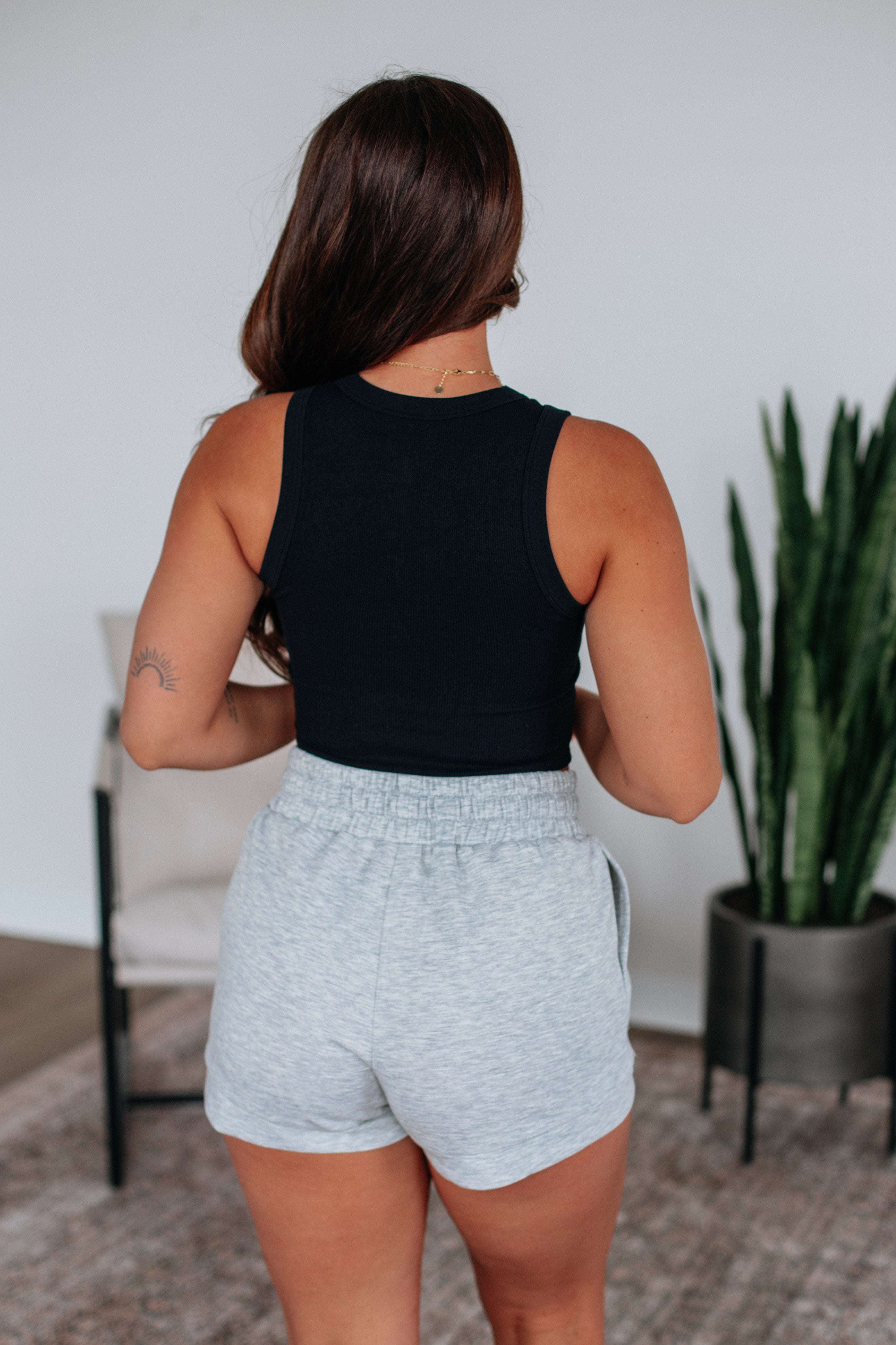 Riggs Lounge Shorts - Heather Grey