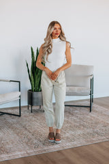 Drea Mica Joggers - Natural