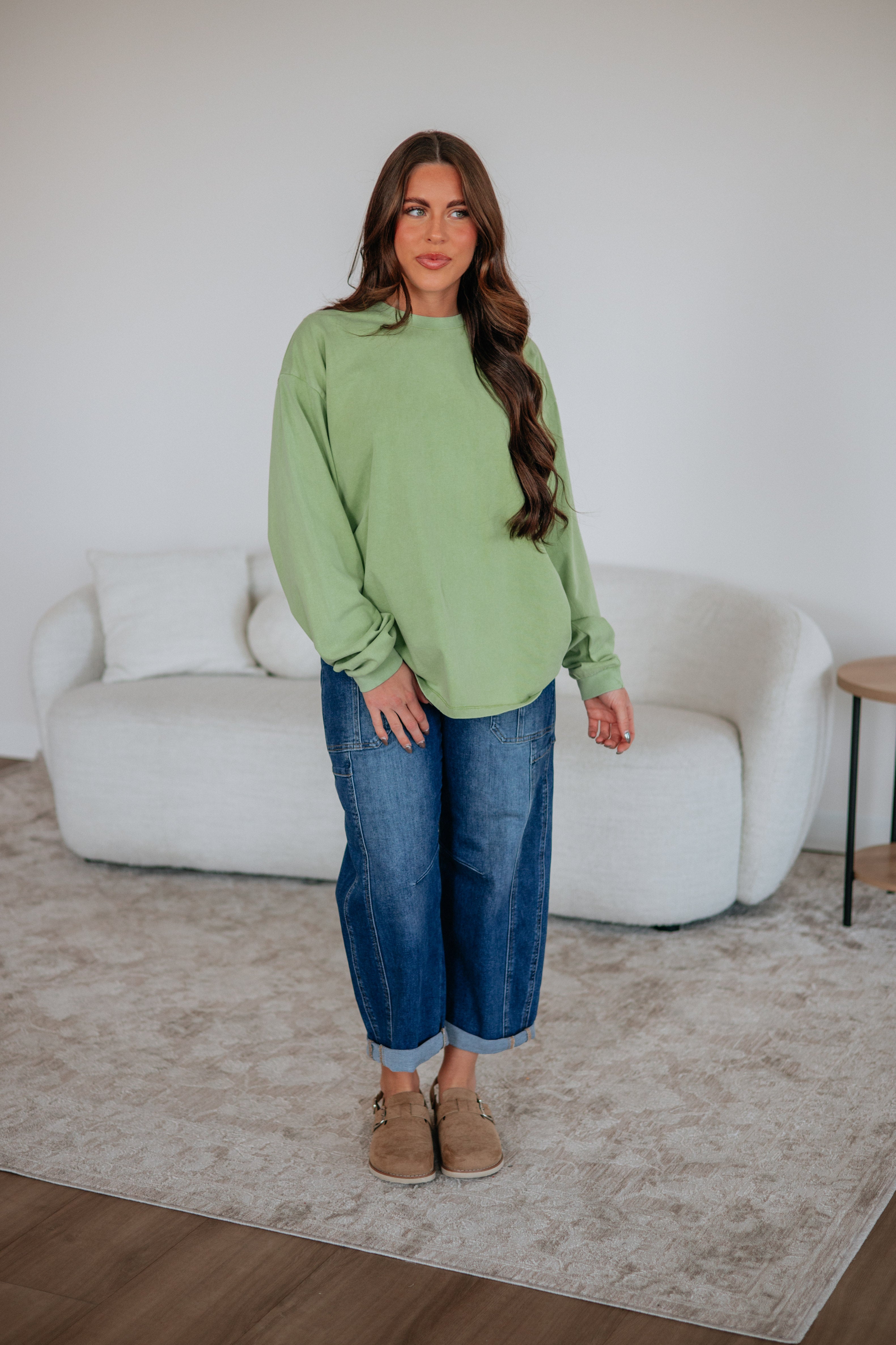 Kacey Washed Long Sleeve