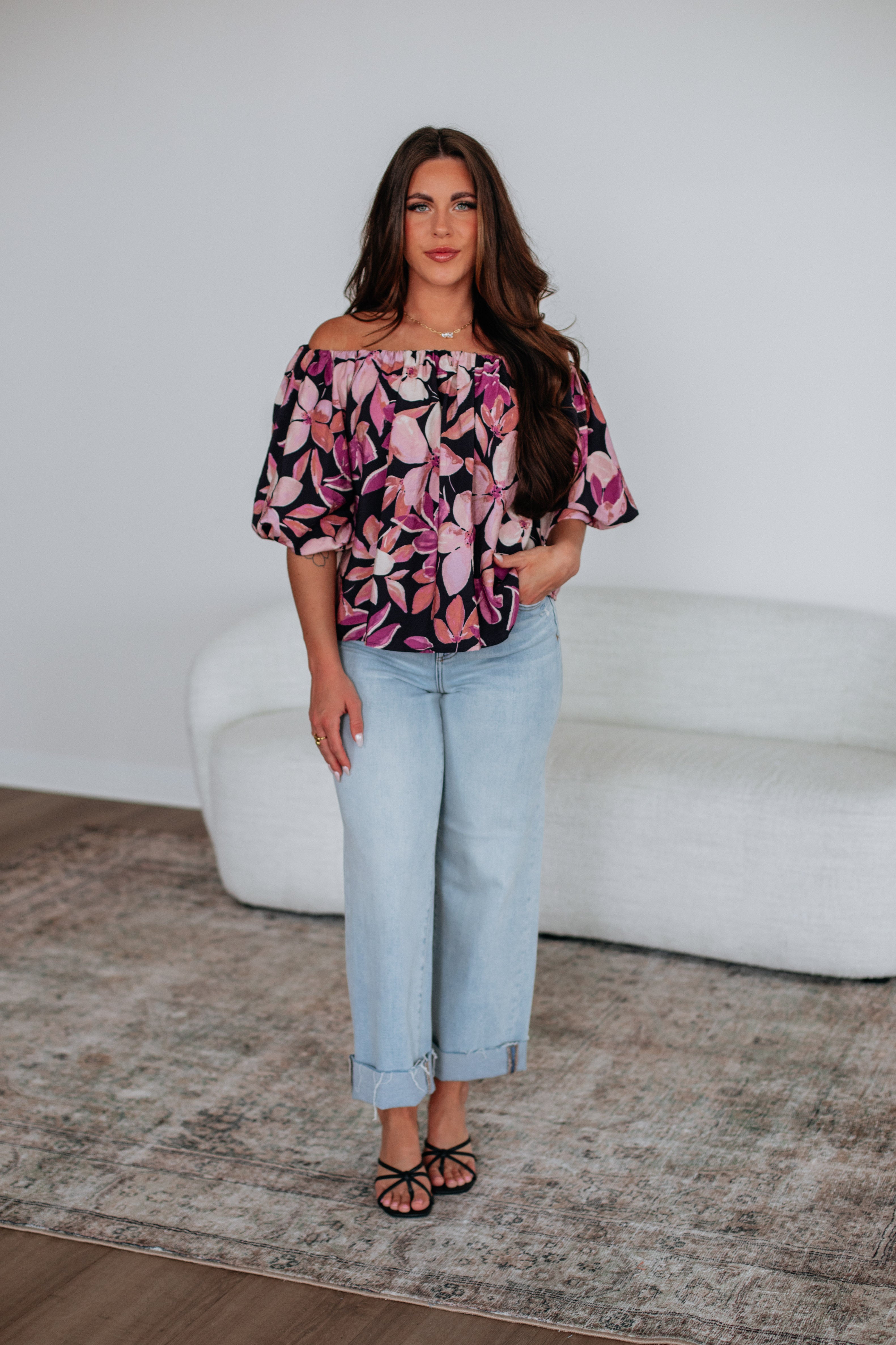 Nadalia Floral Top