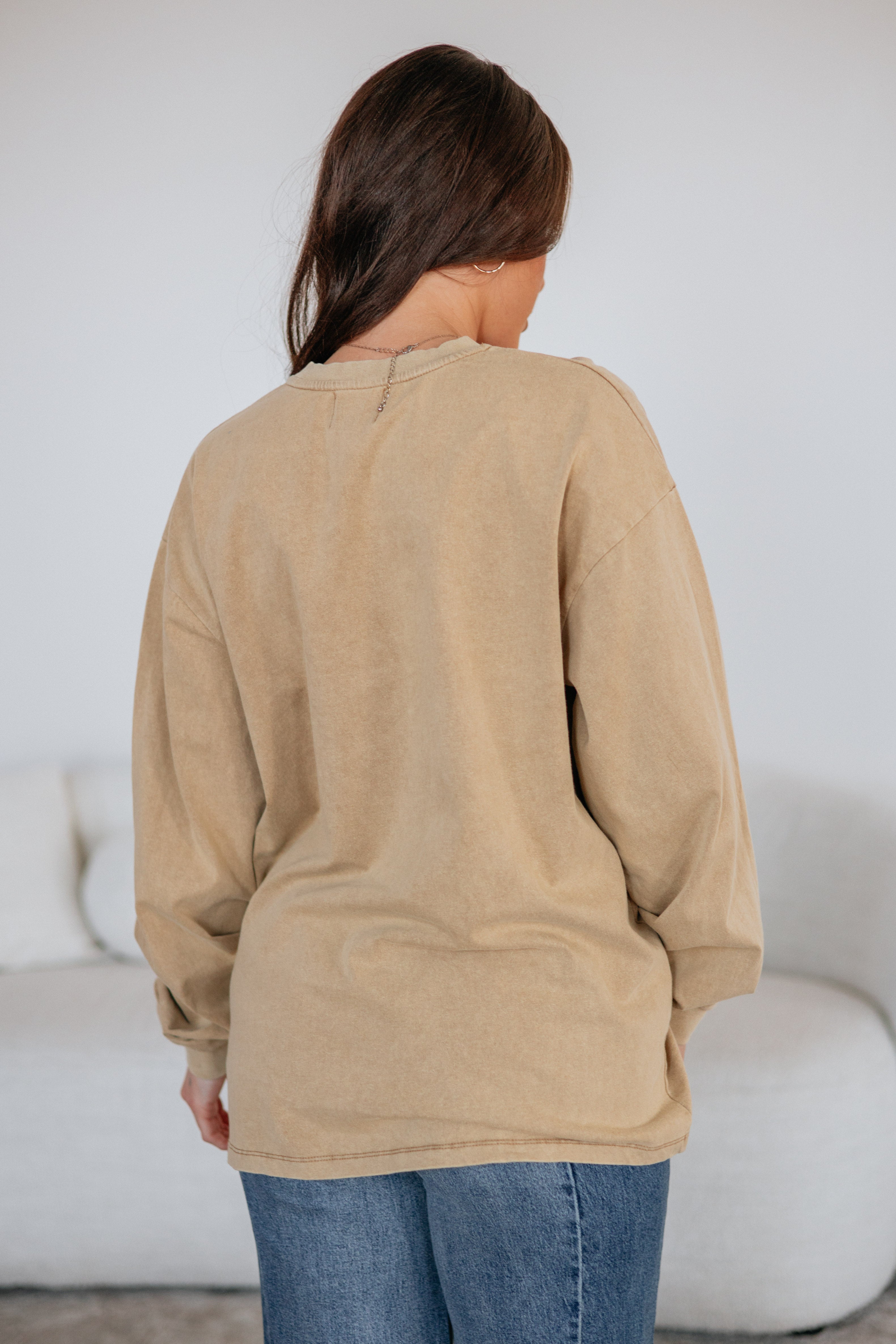Kacey Washed Long Sleeve