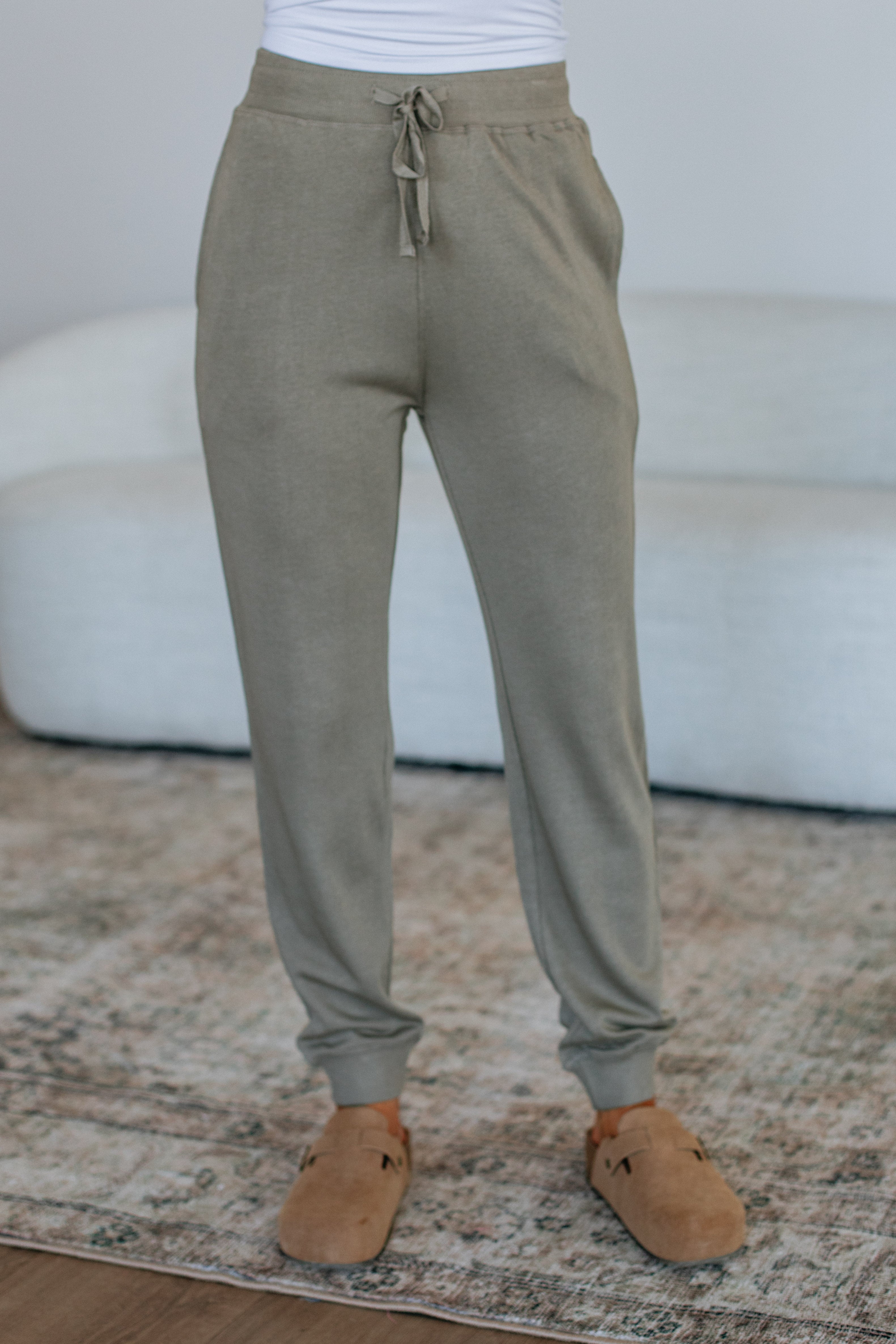 Merritt Lounge Joggers - Moss